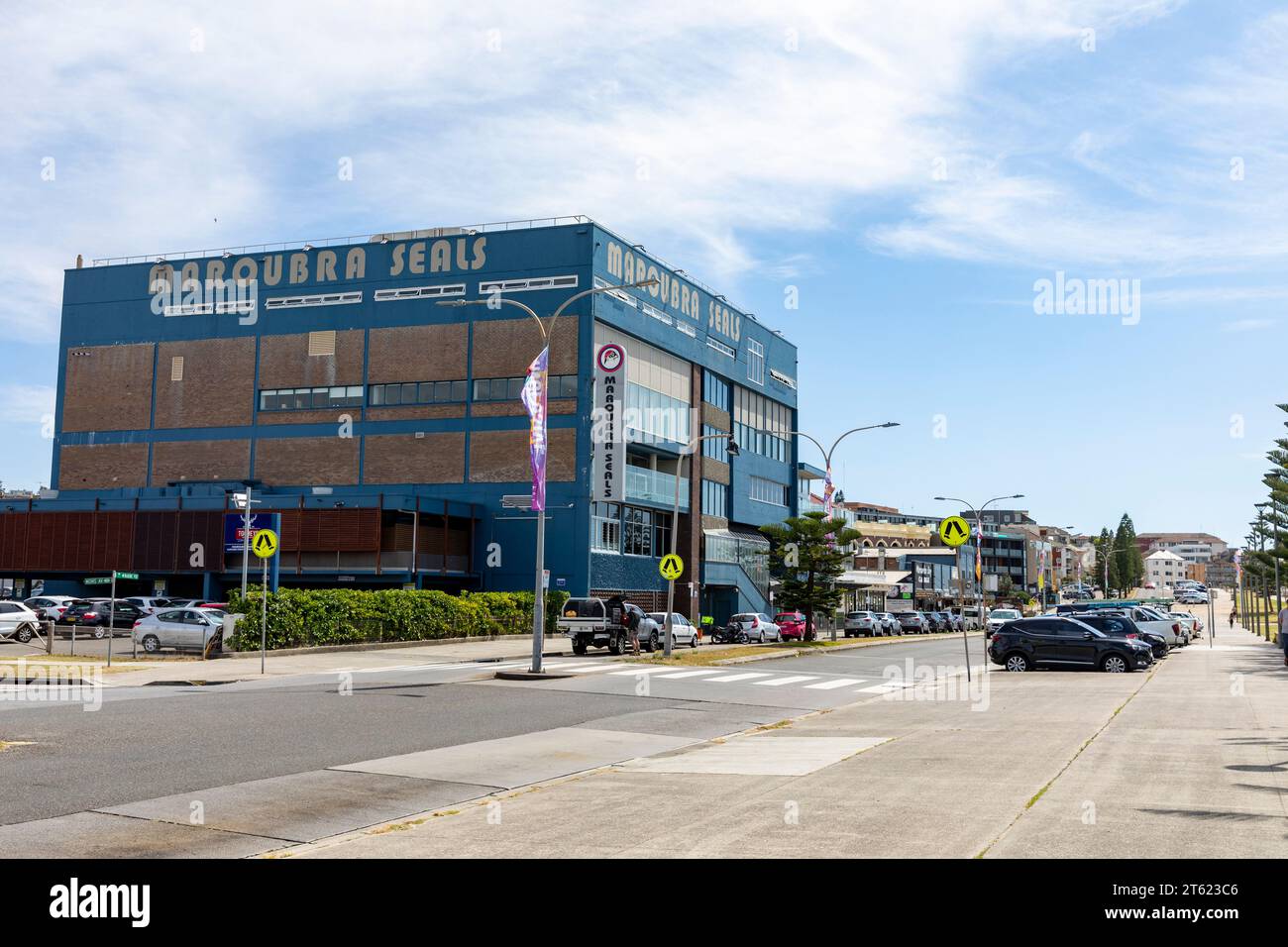 Maroubra Seals Club a Sydney, NSW, Australia Foto Stock