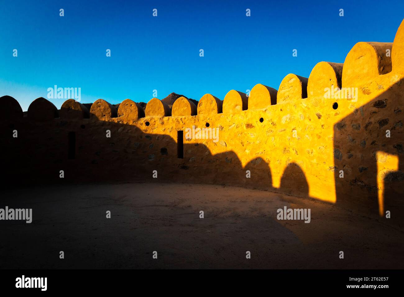 Tradizionale arabo per da Fujairah Foto Stock