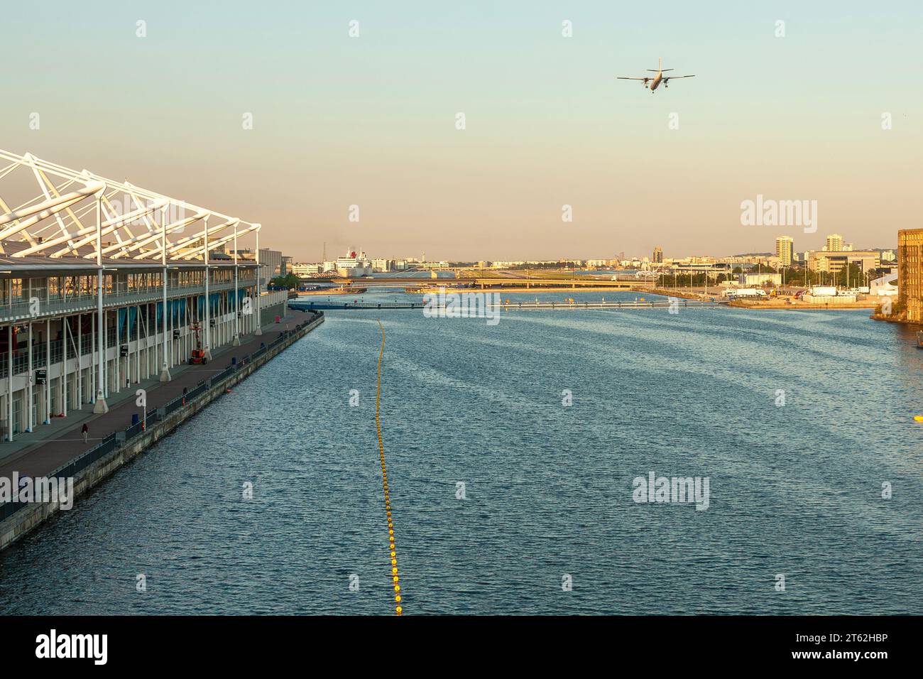 Excel London è un centro fieristico e congressi internazionale situato nella zona Custom House di Newham, nella zona est di Londra. Si trova su un sito di 100 acri Foto Stock
