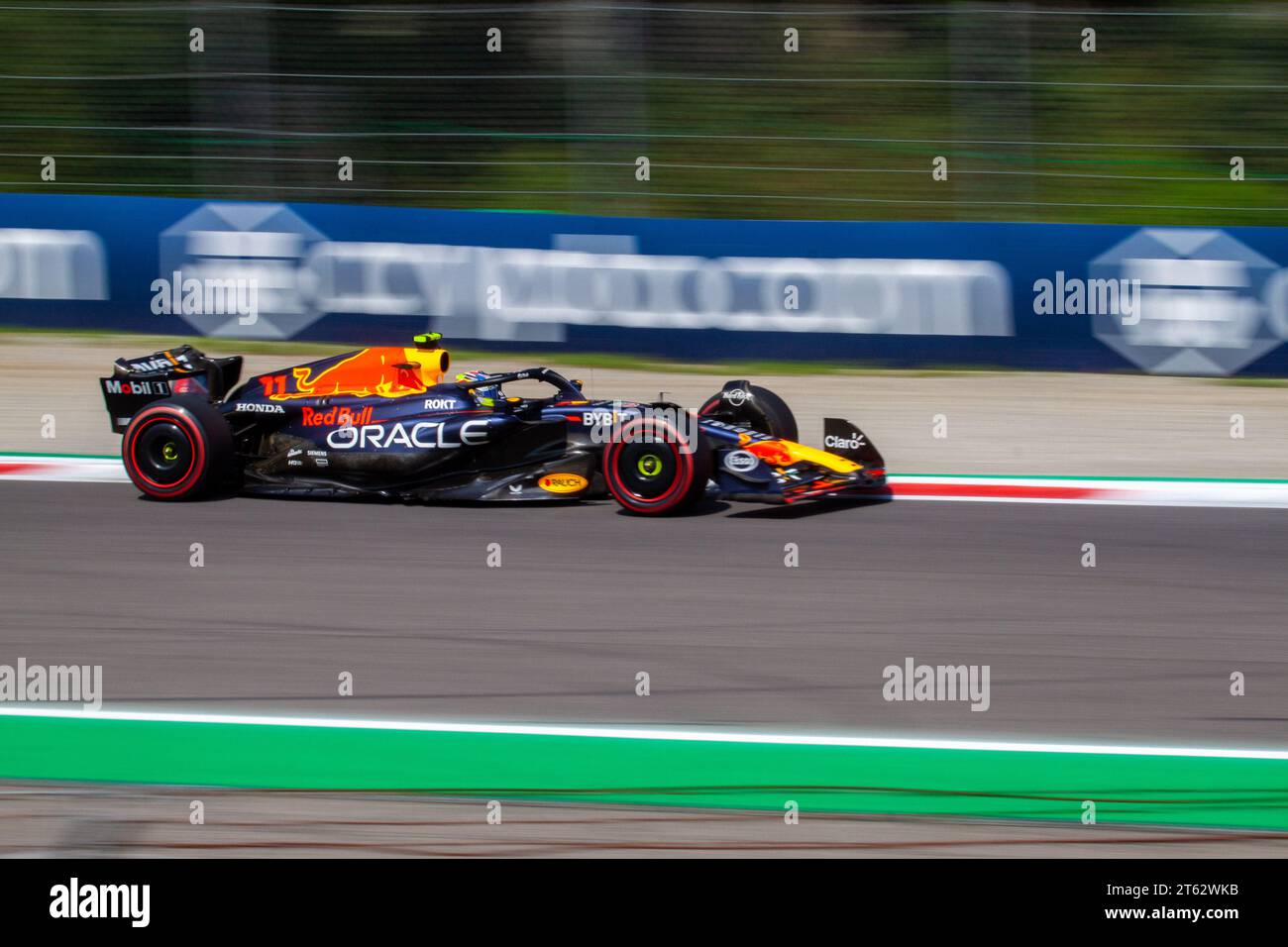 Monza, Italia. 2 settembre 2023. MONZA, Italia, 2. Settembre 2023. Sergio PEREZ Mendoza, mex con Oracle Red Bull Racing RB19 Honda RBPT Foto Stock