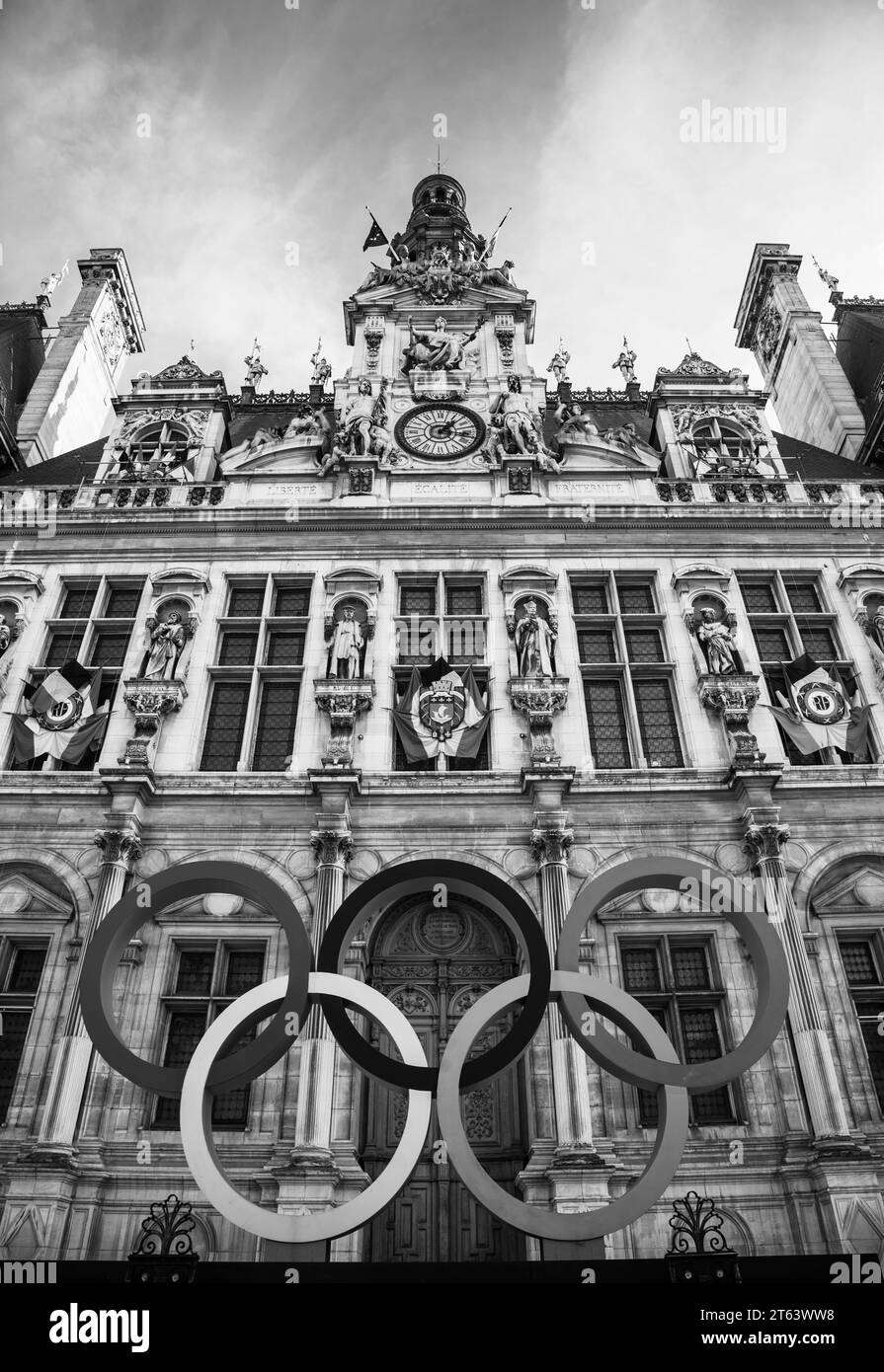 Giochi olimpici del 2024 Foto e Immagini Stock in Bianco e Nero Alamy