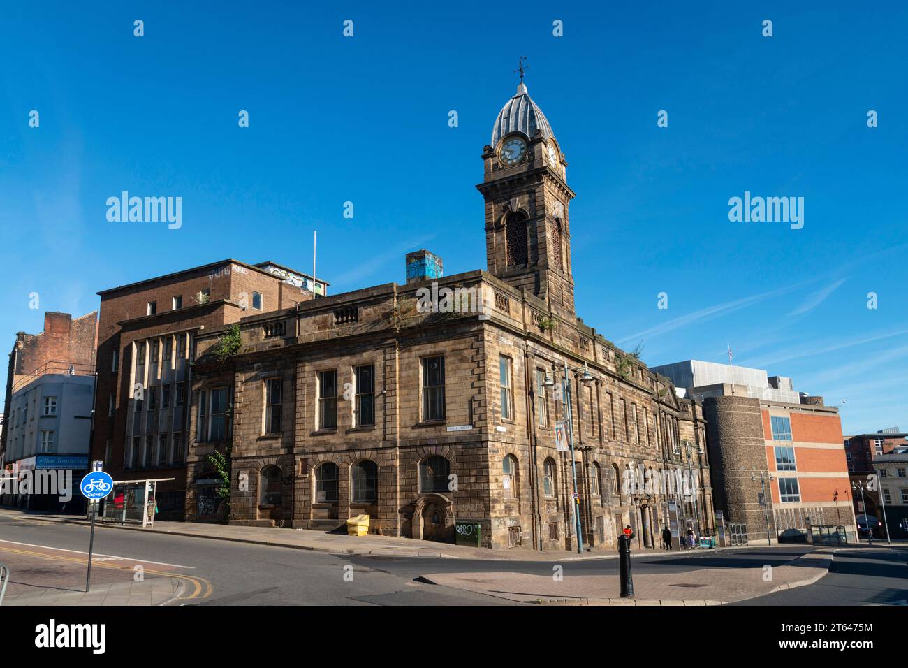 Vecchio municipio, Sheffield Foto Stock