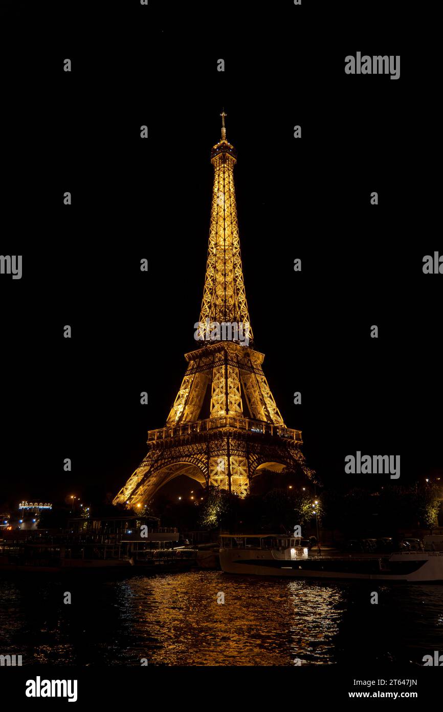 Torre Eiffel Parigi Francia Foto Stock