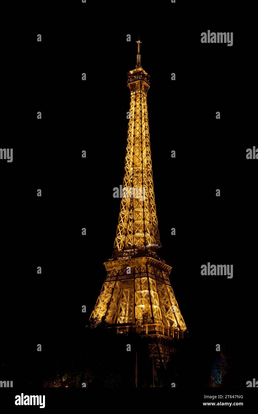 Torre Eiffel Parigi Francia Foto Stock