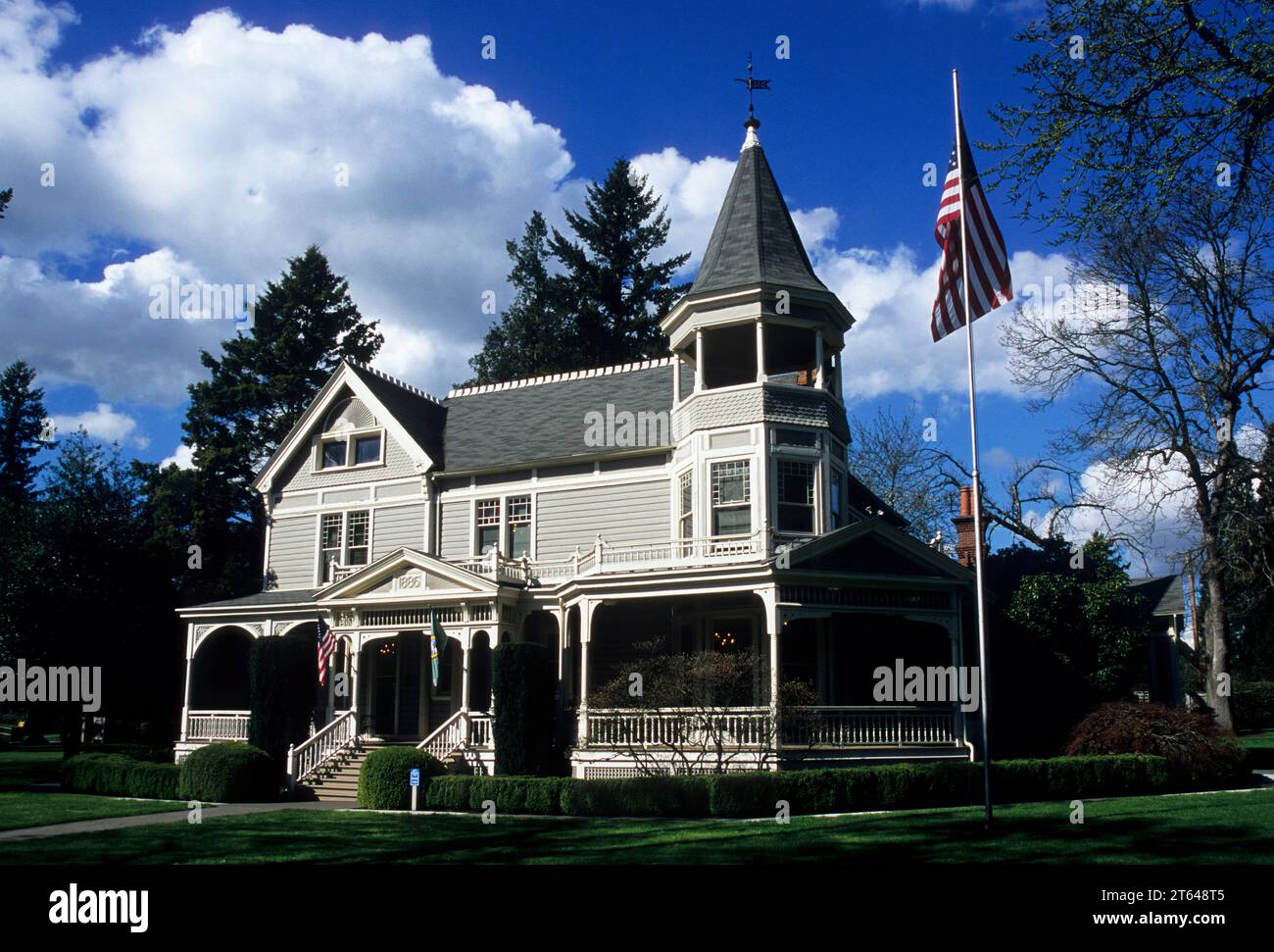 Marshall House, Vancouver National Historic Reserve, Washington Foto Stock