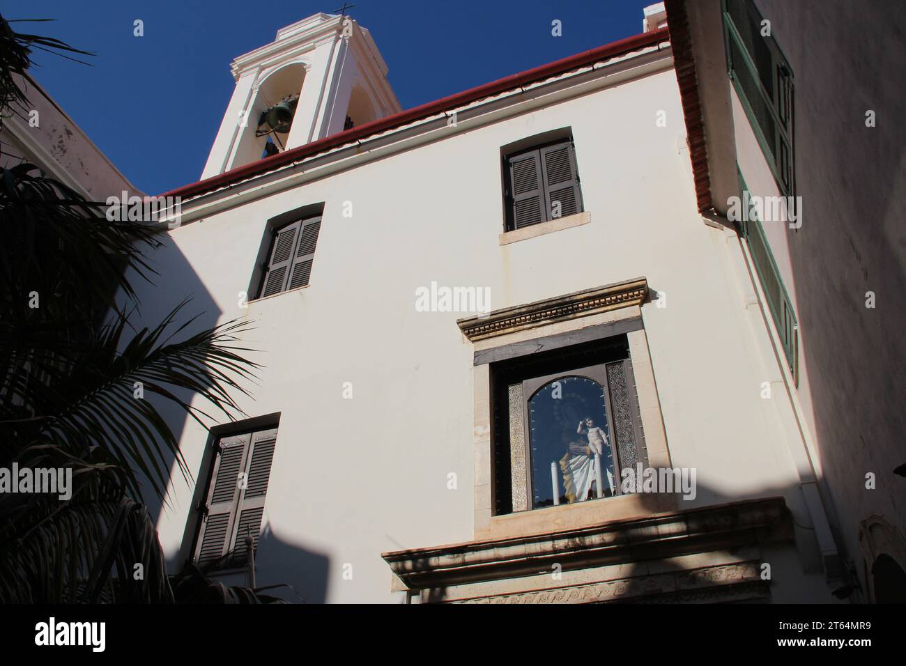 cattedrale cattolica di chania a creta in grecia Foto Stock