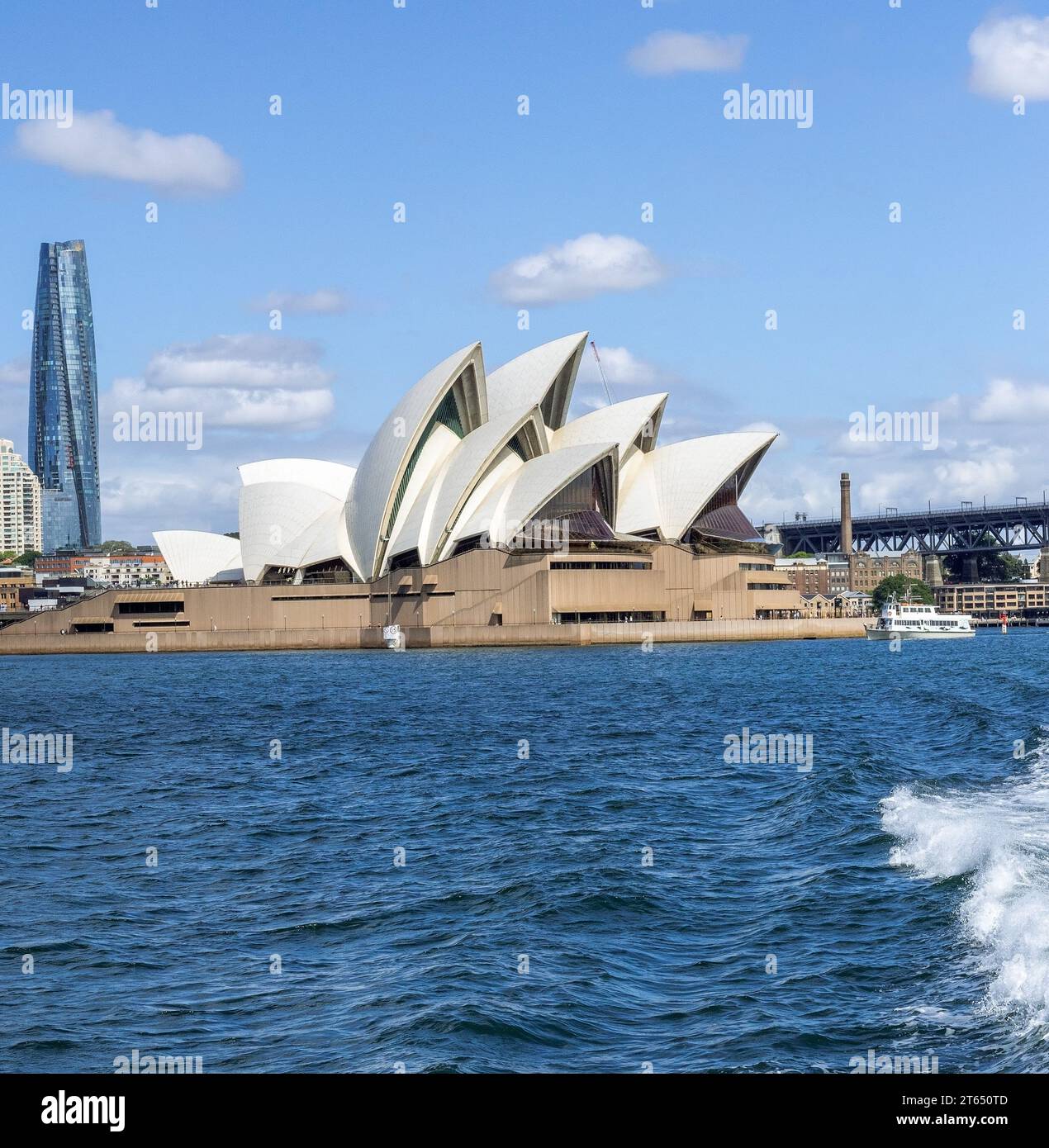 La Sydney Opera House ospita molti eventi durante l'anno, Sydney, NSW, Australia Foto Stock