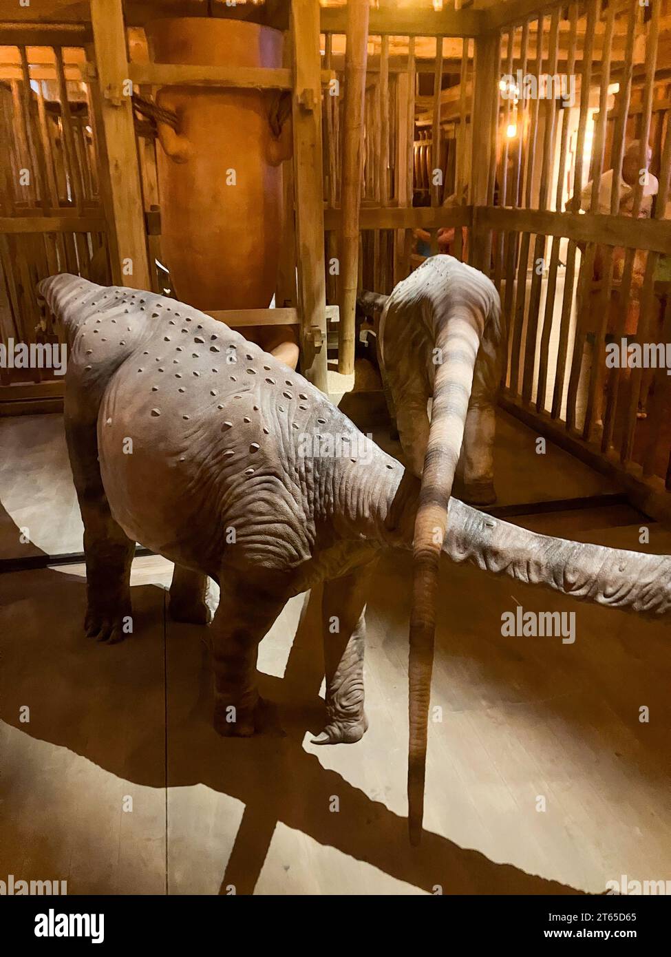 Ark Encounter a Williamstown, Kentucky Noah Exhibit 2023. Foto di alta qualità Foto Stock