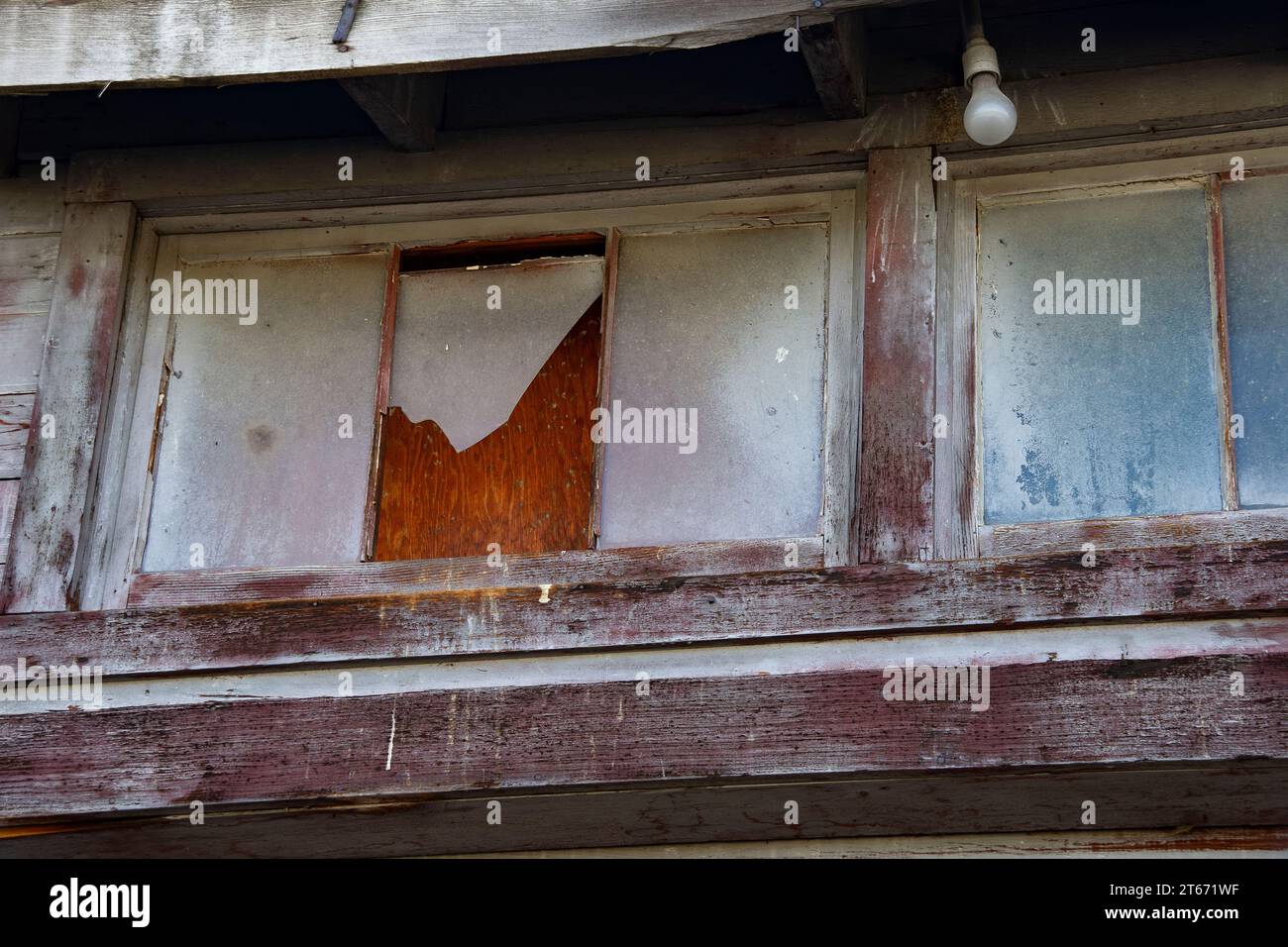 "Abbandonato" terminal "ferrovia" "magazzino" Foto Stock