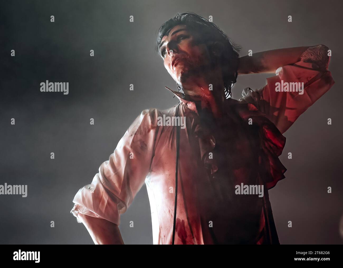 Nottingham, Regno Unito. 8 novembre 2023, evento: Rock City. “SUPERRIDUTTORE”. NELLA FOTO: Voce principale - Will Gould (Creeper) credito: Mark Dunn/Alamy Live News Foto Stock