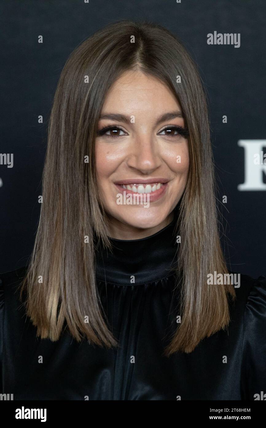Madrid, Spagna. 8 novembre 2023. Ana Guerra partecipa al photocall Esquire Men of the Year al Casino de Madrid di Madrid. Credito: SOPA Images Limited/Alamy Live News Foto Stock