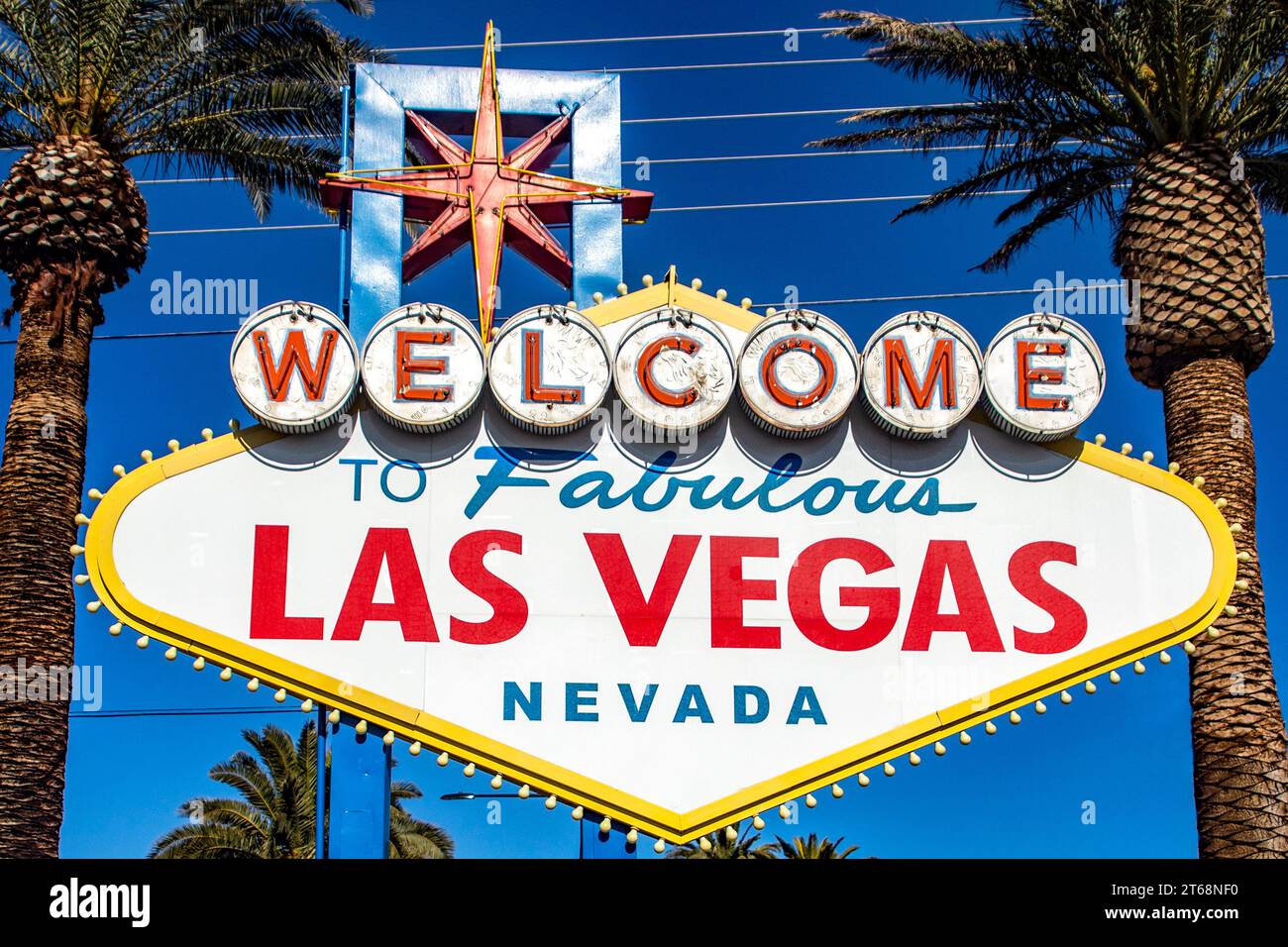 Benvenuti Al Favoloso Simbolo Di Las Vegas Immagine Stock Editoriale - Foto 3