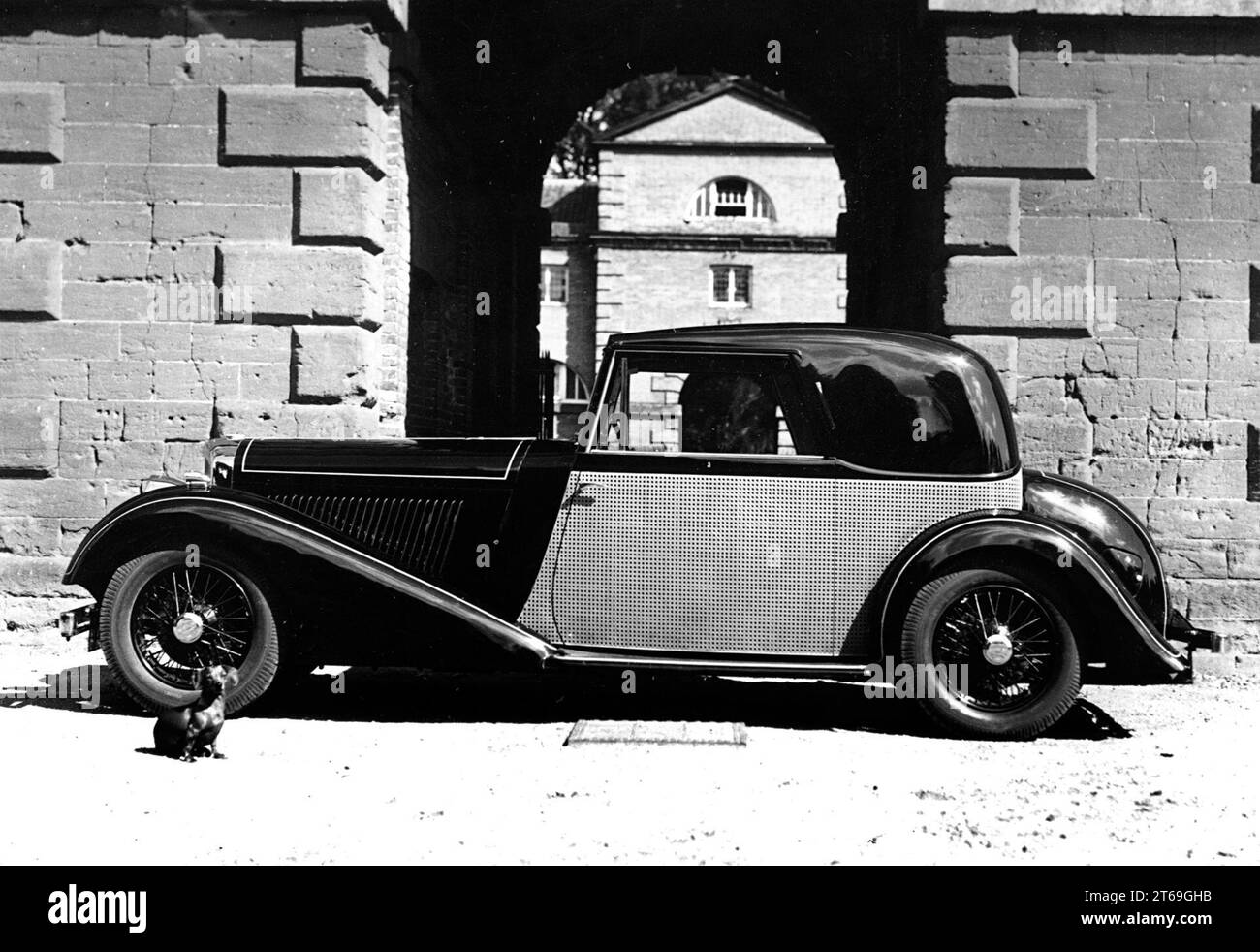 1935 Bentley 3,5 litri per Marquis of Cholmondeley Foto Stock