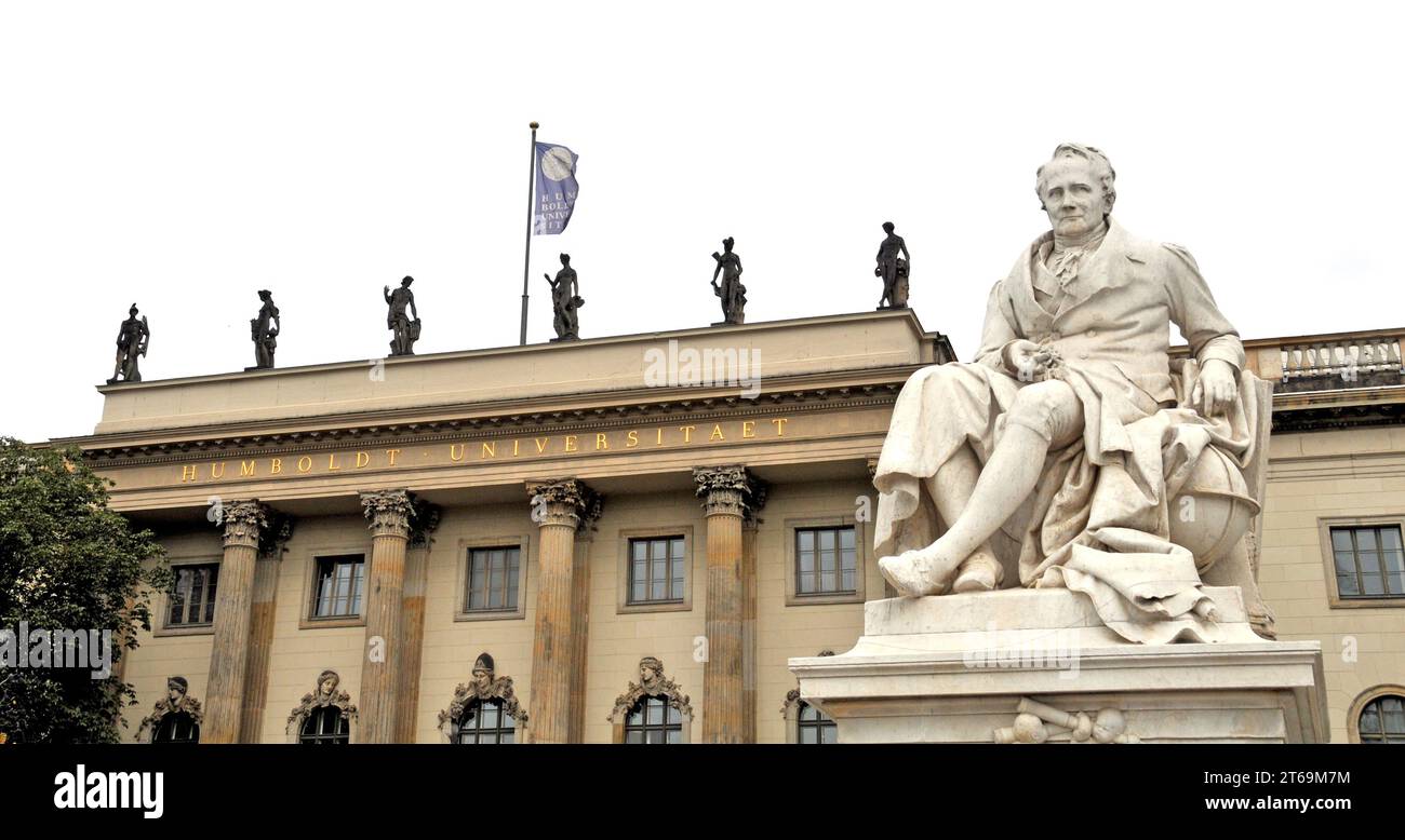 Università Humboldt Unter Den Linden, Berlino, Germania Foto Stock