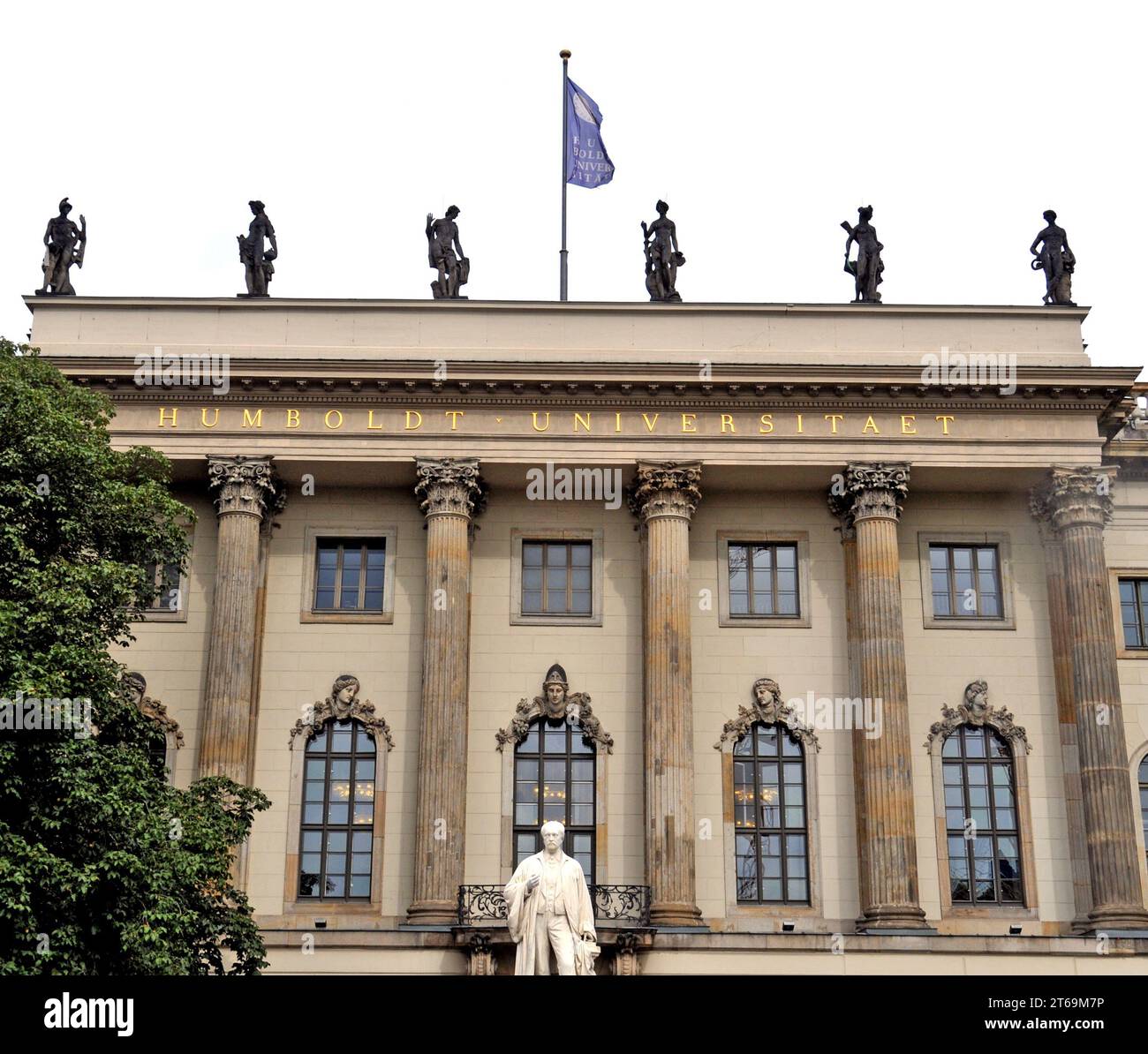 Università Humboldt Unter Den Linden Berlino Germania Foto Stock