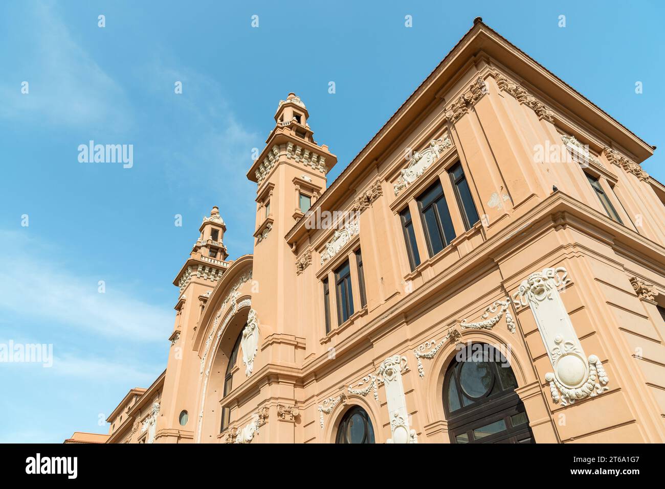 Vista del teatro Margherita nel centro di Bari, Puglia, Italia Foto Stock