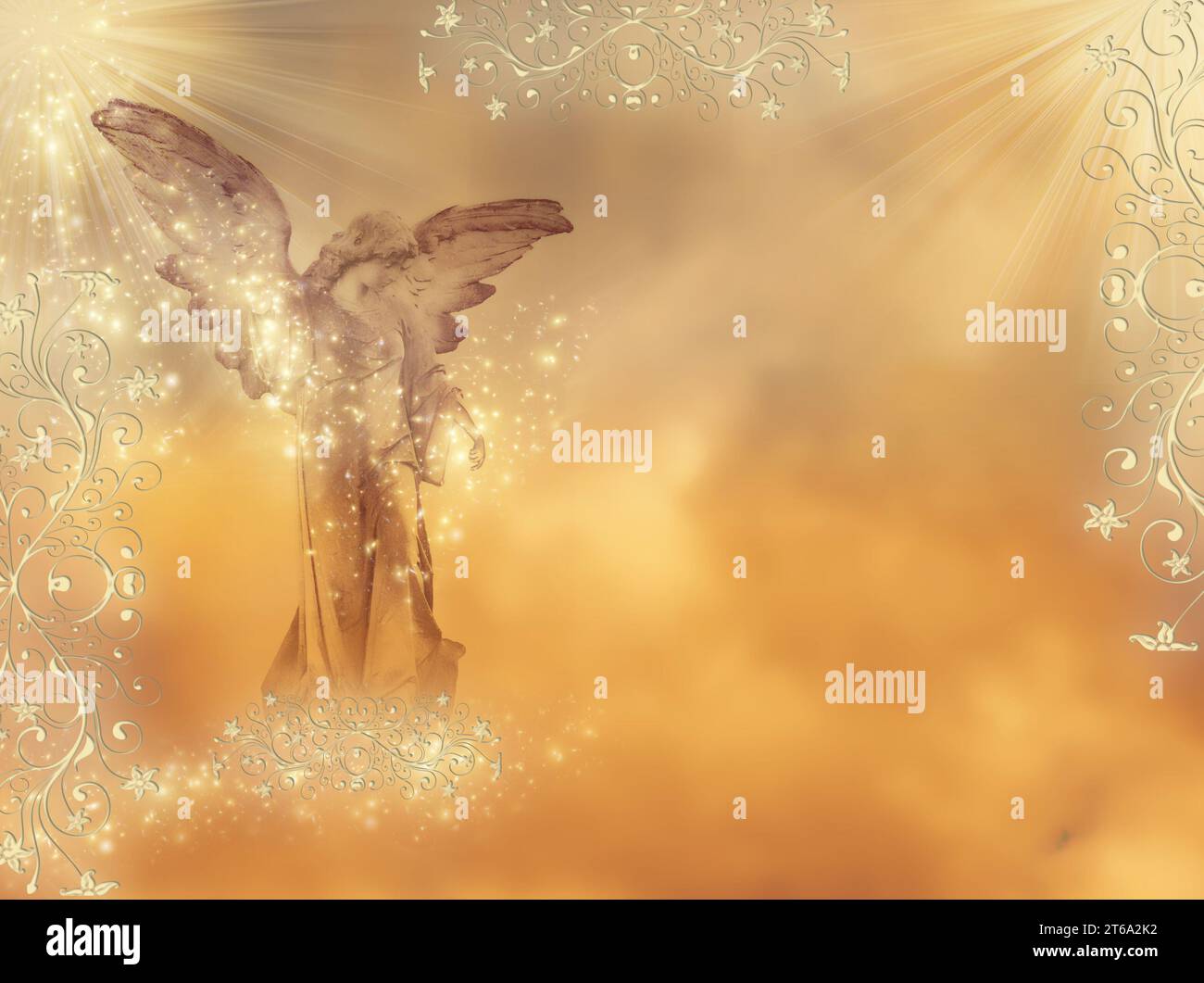 angelo mistico Foto Stock