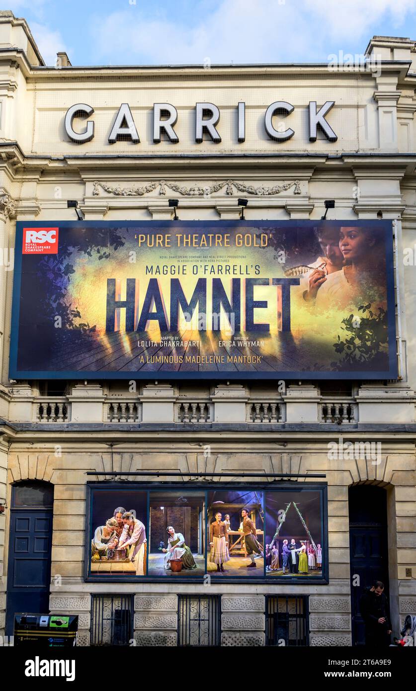 Londra, Regno Unito. 'Hamnet' (Maggie o'Farrell) al Garrick Theatre di Charing Cross Road. Novembre 2023 Foto Stock