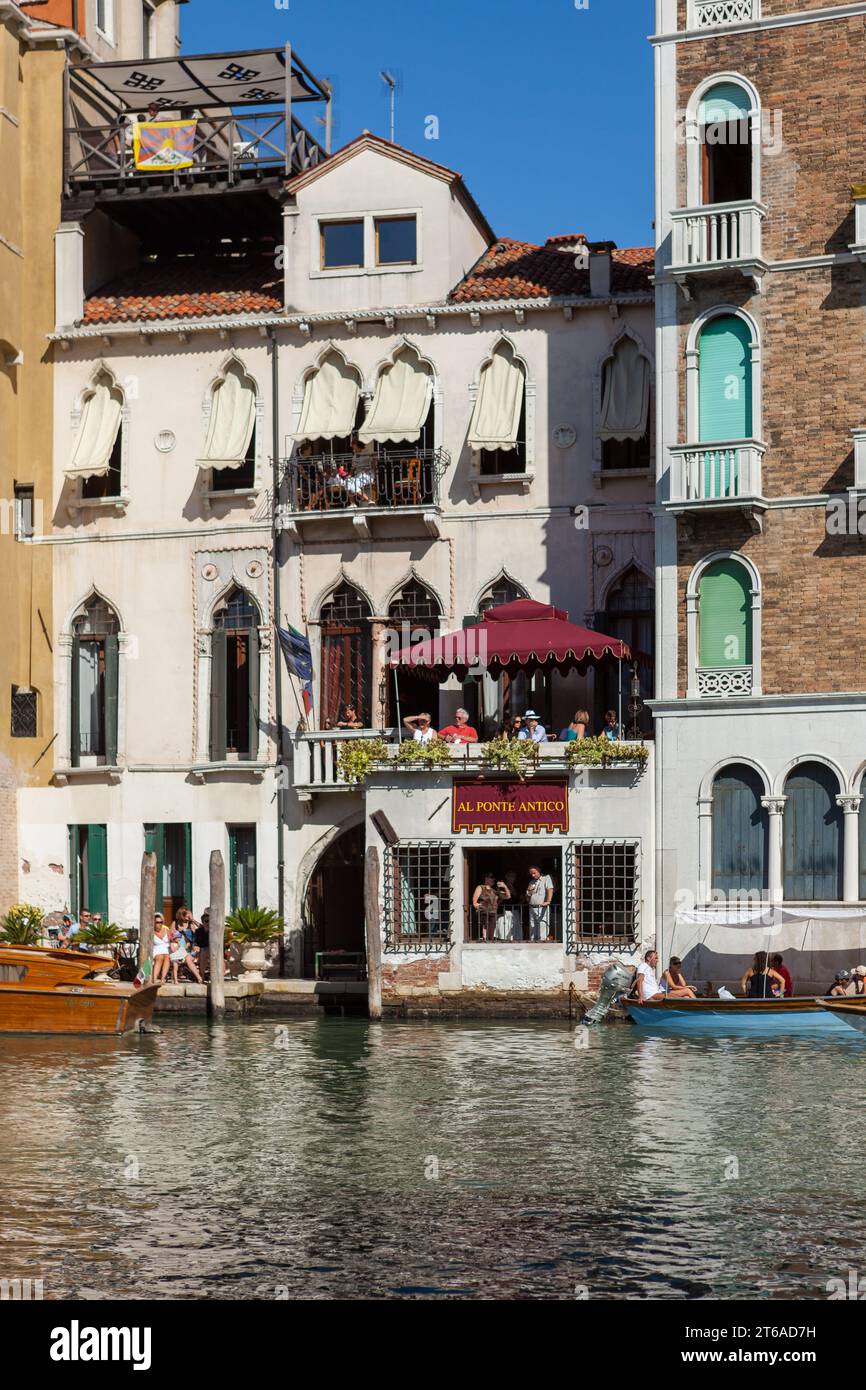 Hotel al Ponte Antico, Calle Aseo, 5768, 30125 Venezia VE, Italia Foto Stock