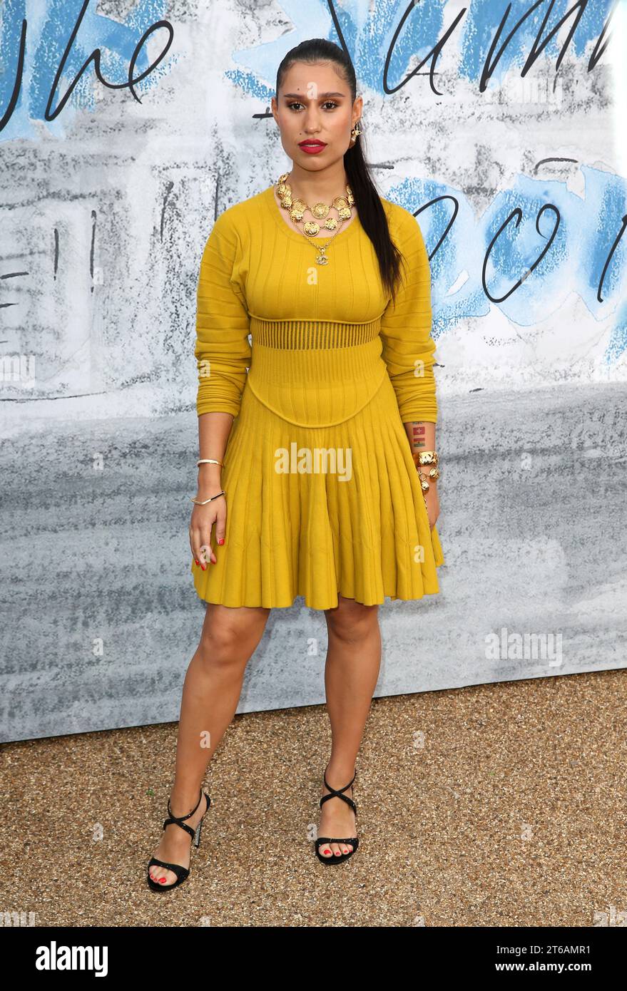 Raye partecipa al Summer Party 2019 presentato da Serpentine Galleries e Chanel alla Serpentine Gallery di Londra, Inghilterra. Foto Stock