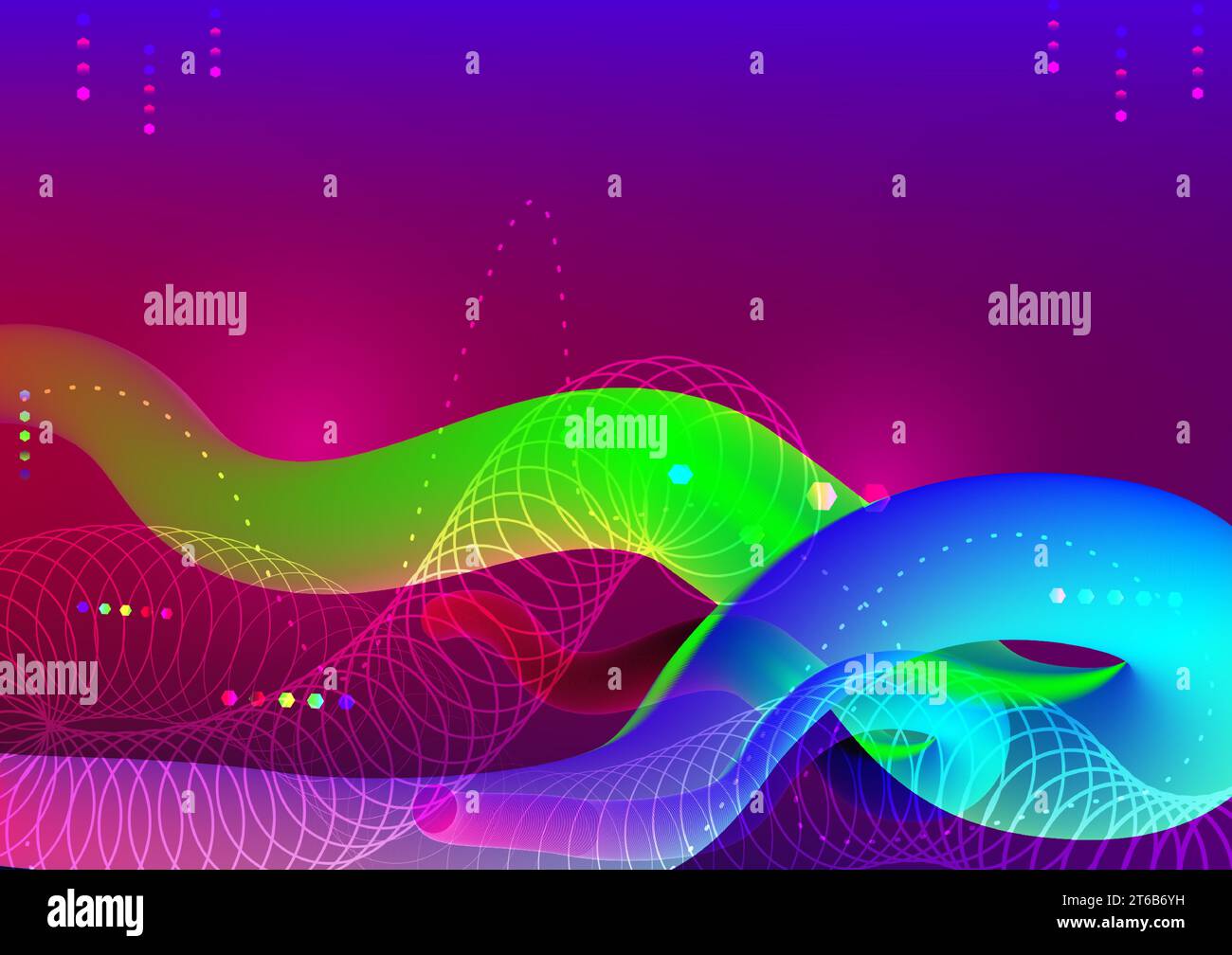 Sfondi astratti cavo tubo fluido curva a spirale connessione Internet innovazione online tecnologia grafica design illustrazione vettoriale Illustrazione Vettoriale