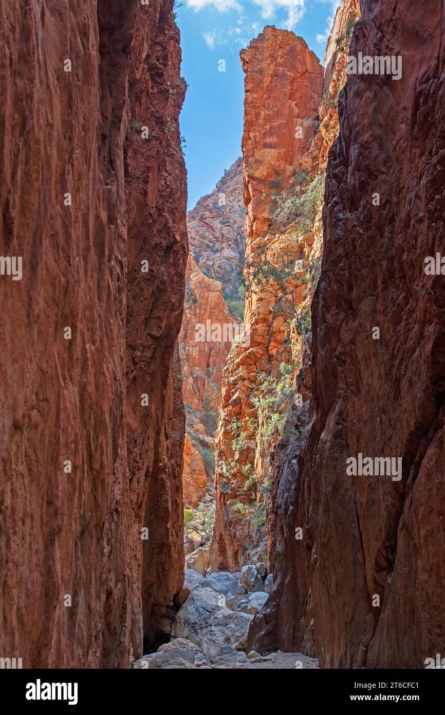 Standley Chasm Foto Stock