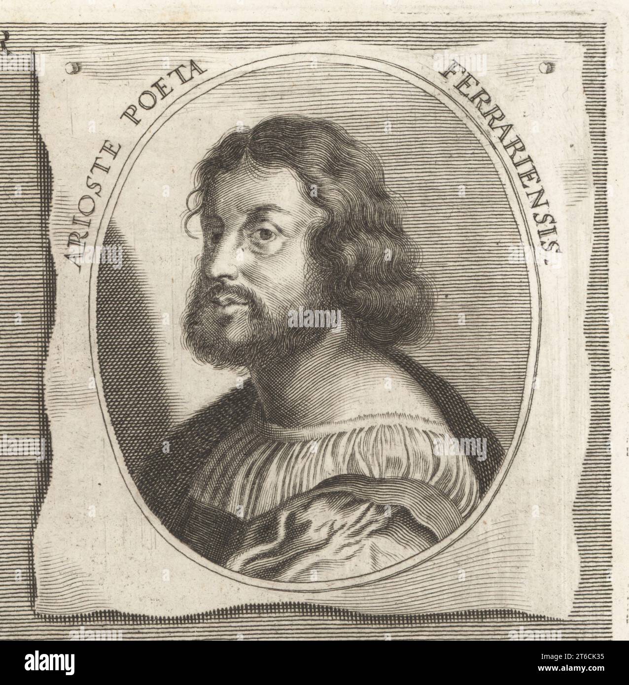 Ariosto, o Ludovico Ariosto, poeta italiano e autore dell'epica storia ...