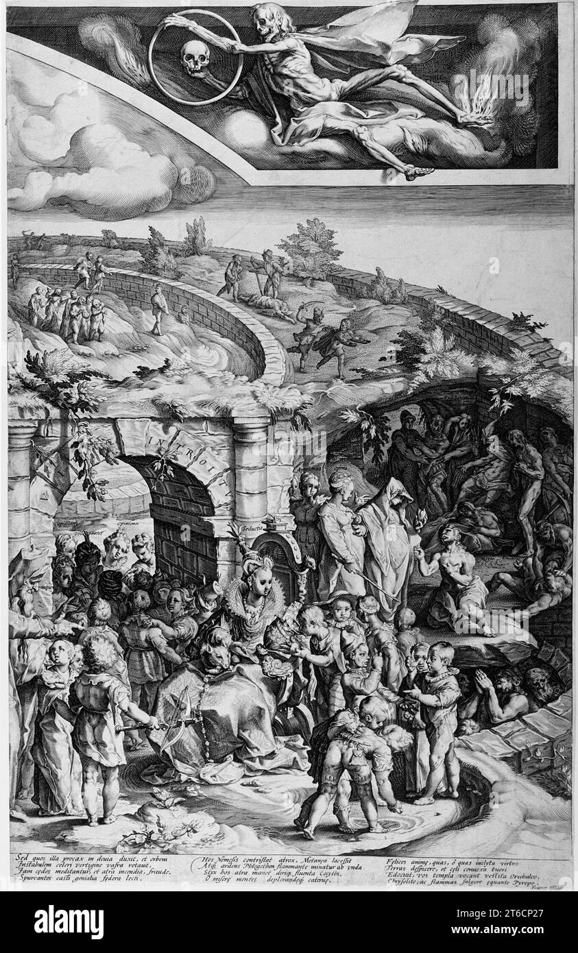 The Table of Cebes (immagine 2 di 4), 1592. Foto Stock
