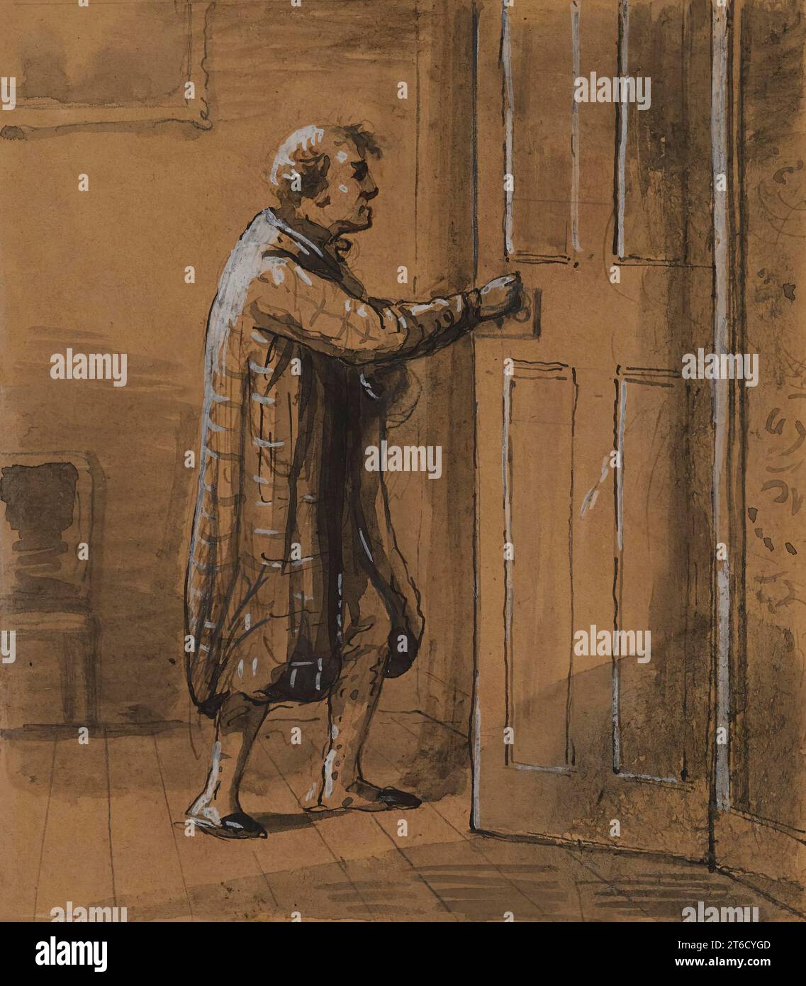 Quando non c'è nessuno, 1825-1870. Foto Stock