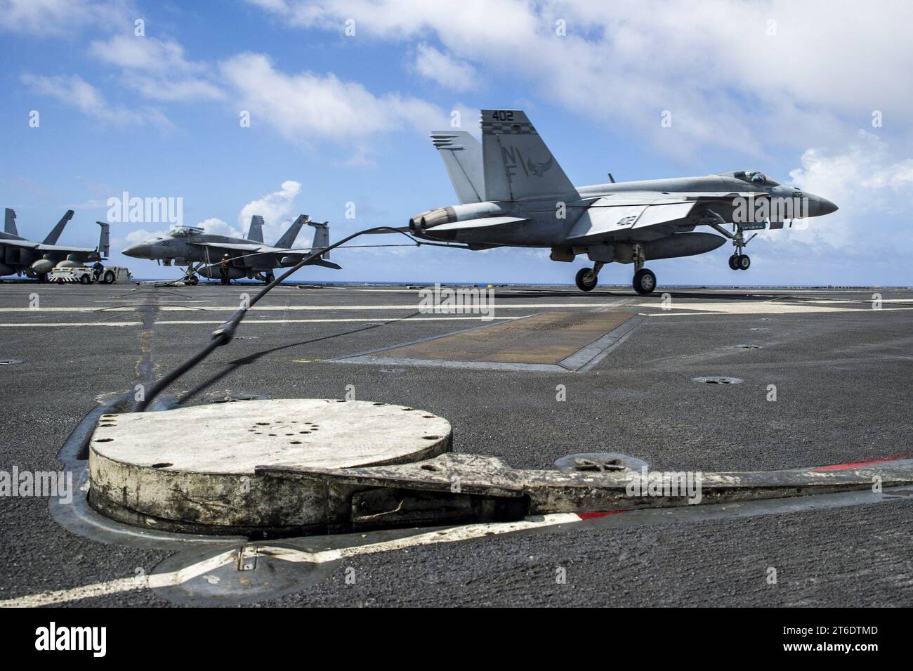 USS George Washington operazioni 140729 Foto Stock