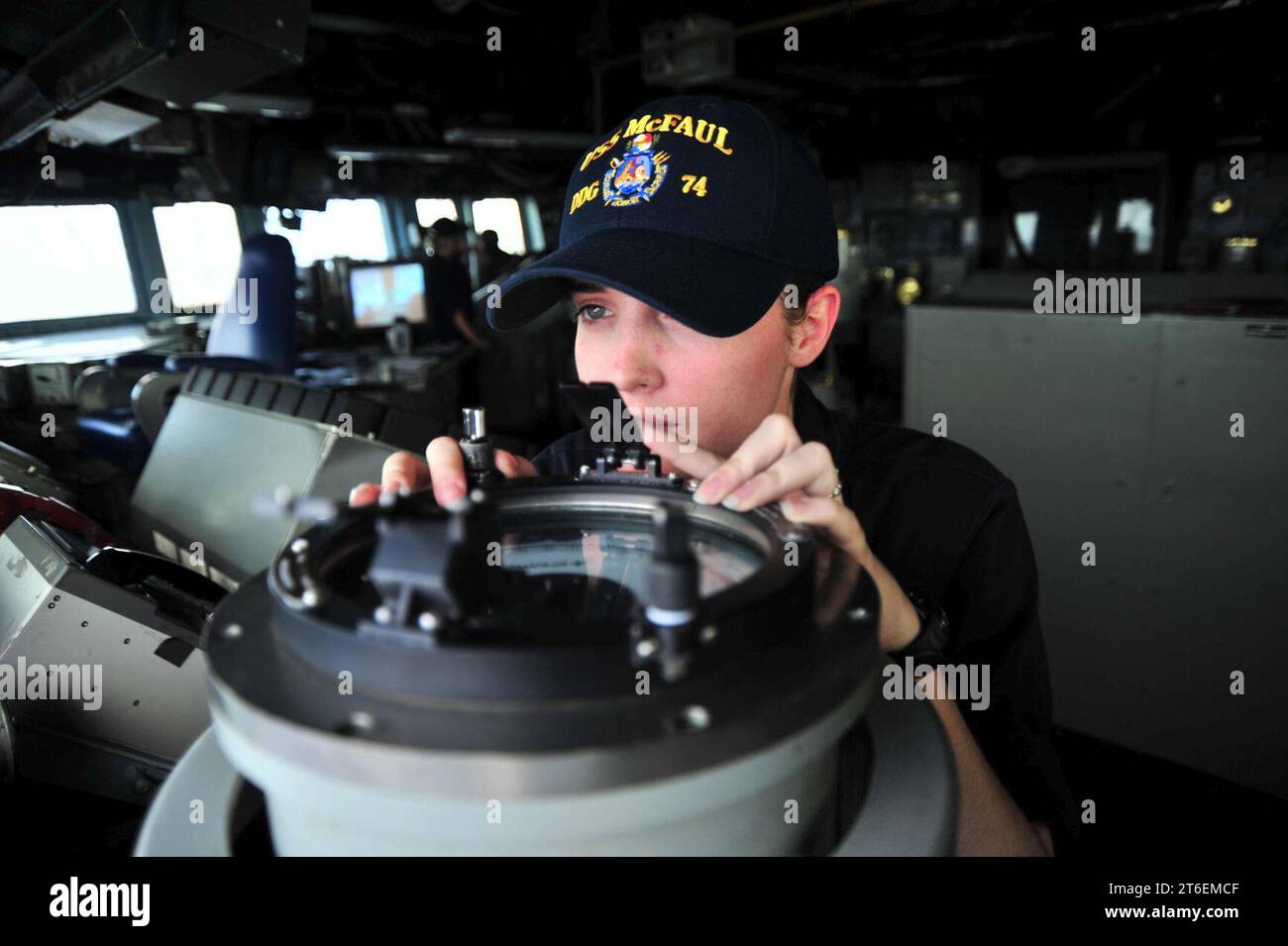 USS McFaul (DDG 74) 150524 Foto Stock
