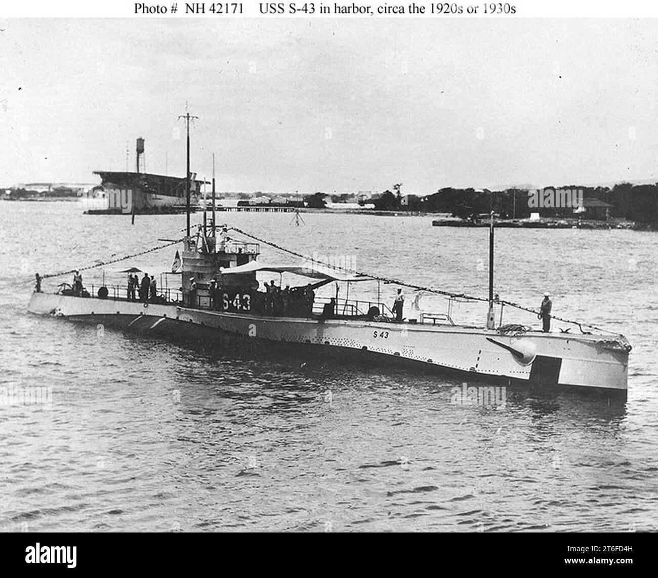 USS S S-43 (SS-154) Foto Stock