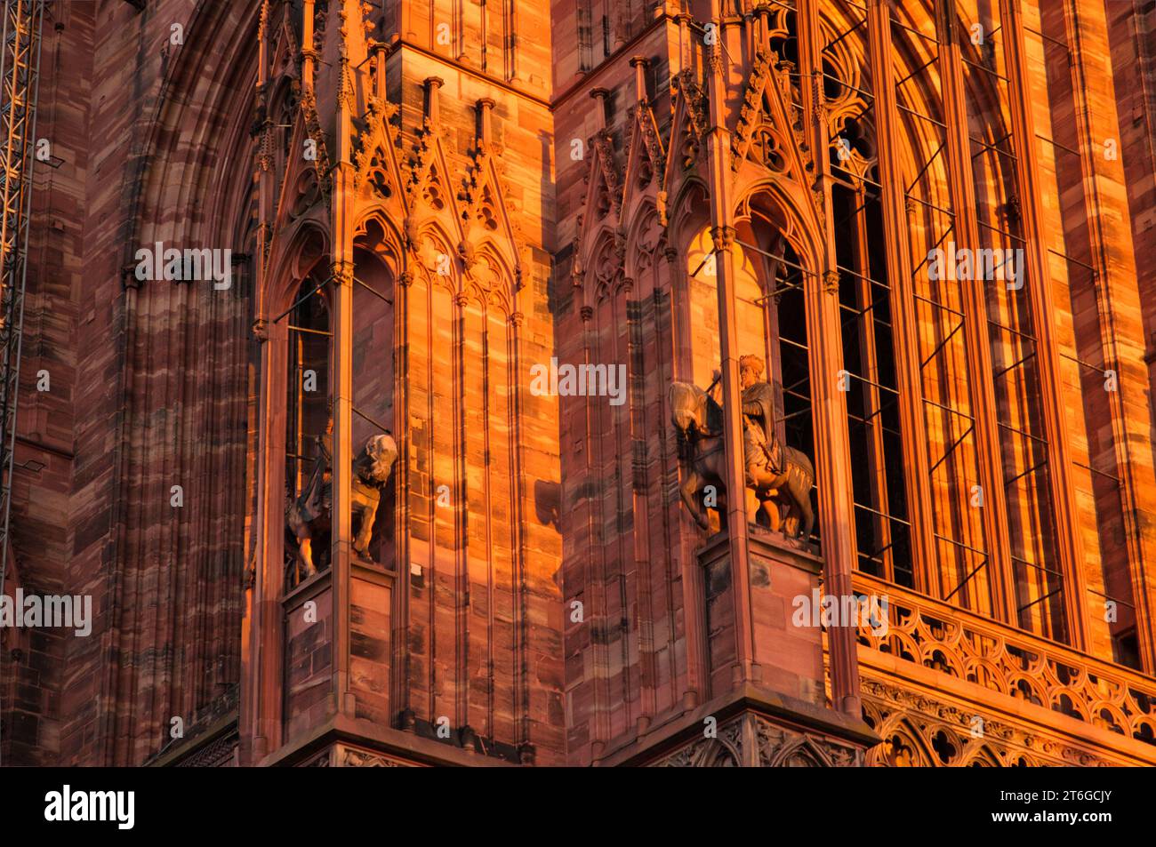 Centre historique à Strasbourg, escapade automnale citadine à Strasbourg Foto Stock
