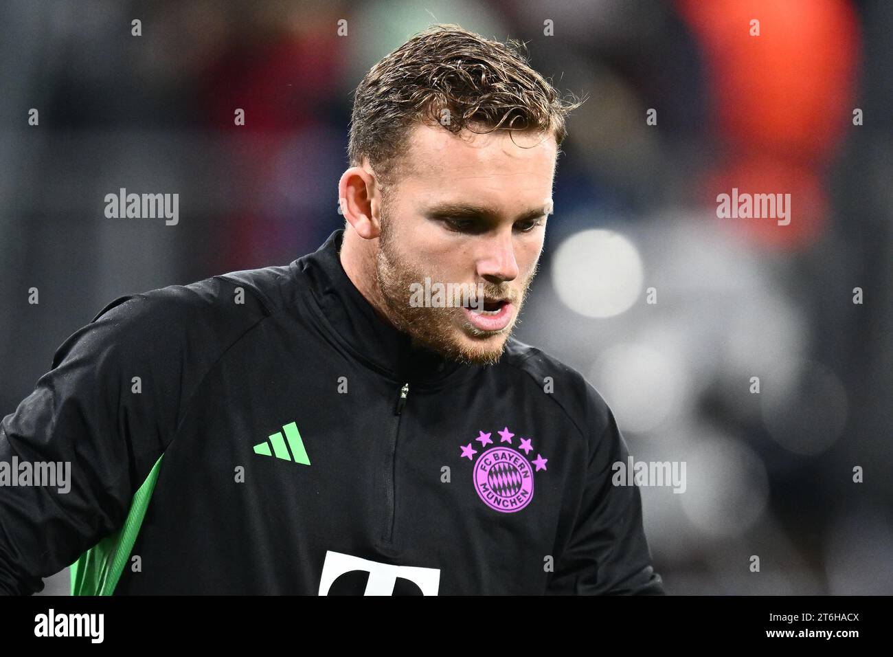 MONACO DI BAVIERA, GERMANIA - 8 NOVEMBRE: Daniel Peretz del Bayern Monaco durante la partita di UEFA Champions League tra FC Bayern Munchen e Galatasaray A.S. Foto Stock