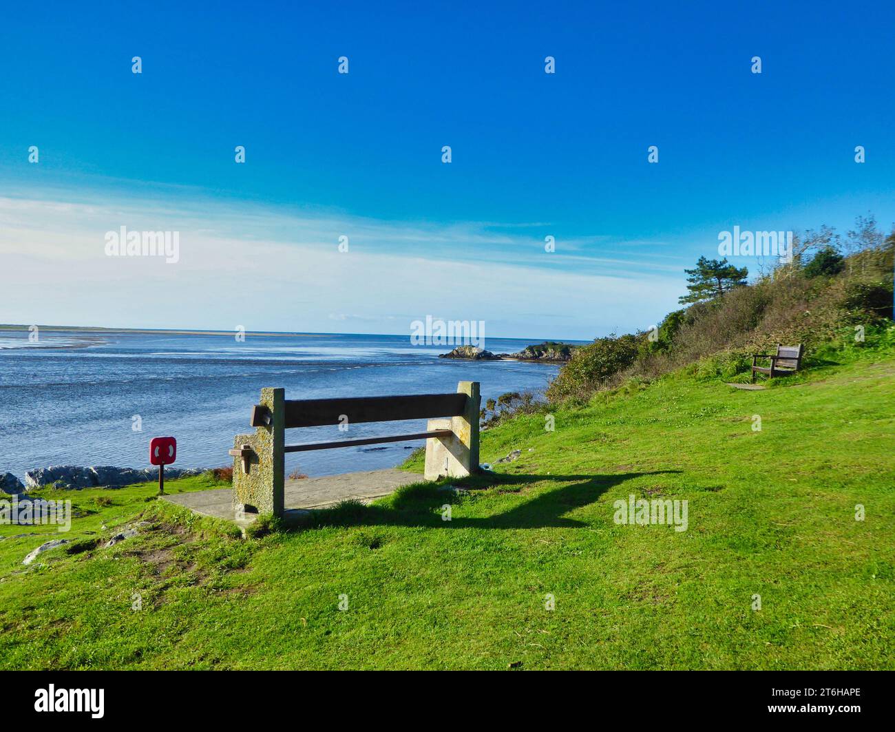 Borth-y-Gest, Porthmadog, Gwynedd, Galles del Nord, Regno Unito Foto Stock