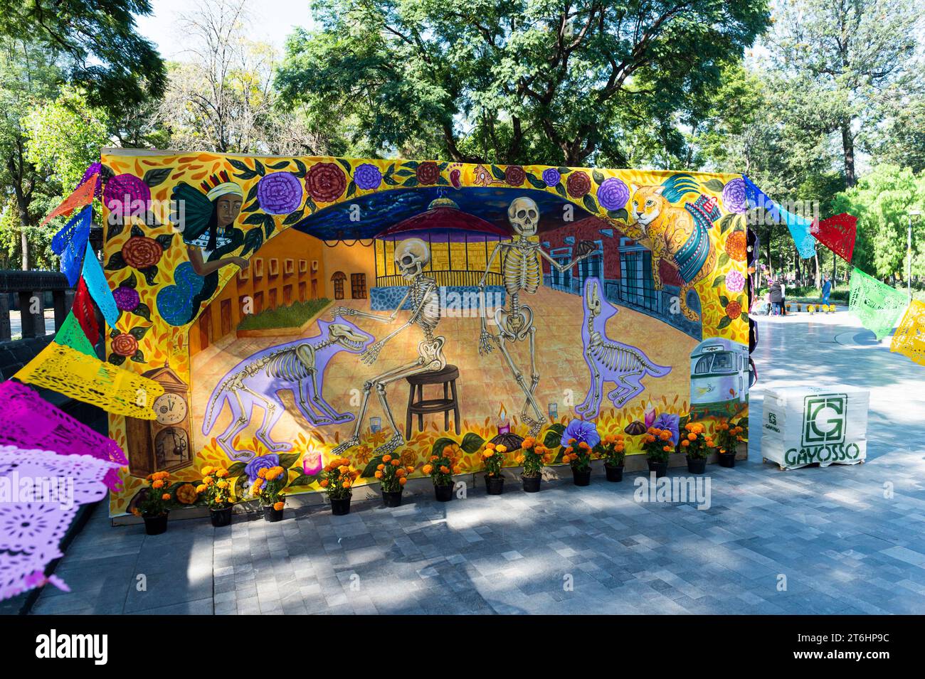 Messico, città del Messico, dia de Muertos Foto Stock