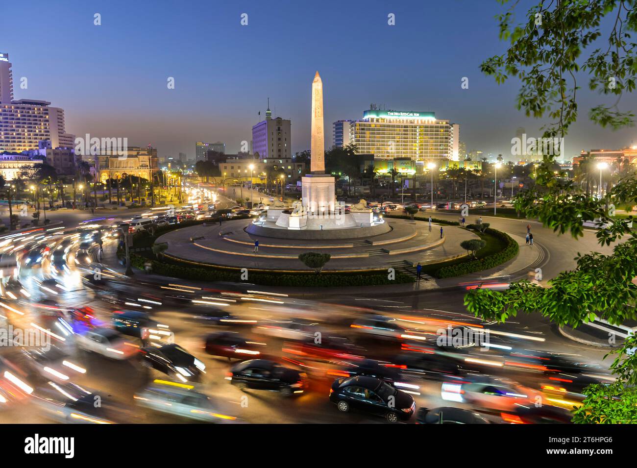 Egitto, Cairo, centro, Midan el Tahir Foto Stock