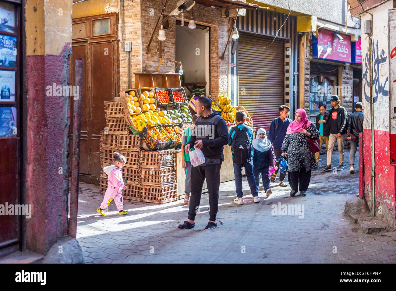 Egitto, Cairo, nella città vecchia islamica Foto Stock