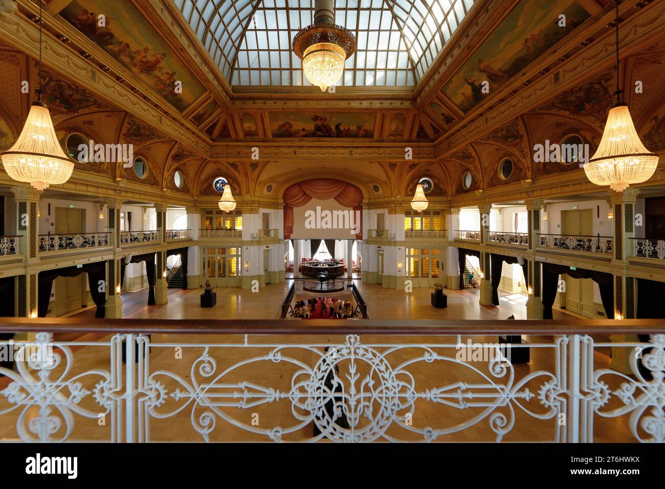 Kurhaus Hotel Scheveningen, Scheveningen, distretto dell'Aia, Mare del Nord, Olanda meridionale, Zuid-Holland, Benelux, paesi del Benelux, Paesi Bassi, Nederland Foto Stock