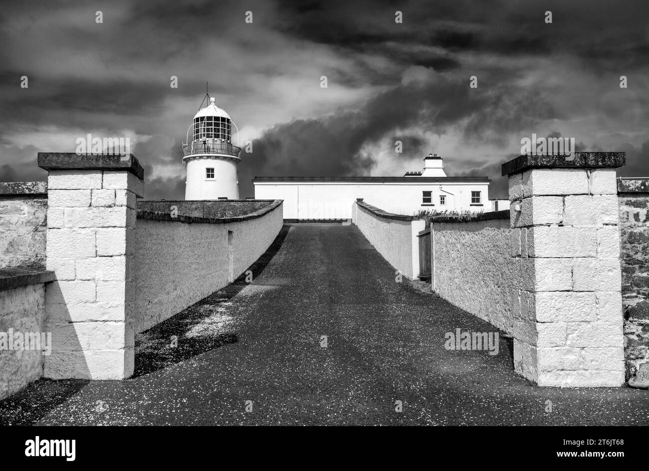 St Faro di John's Point, Killybegs, contea di Donegal, Irlanda Foto Stock