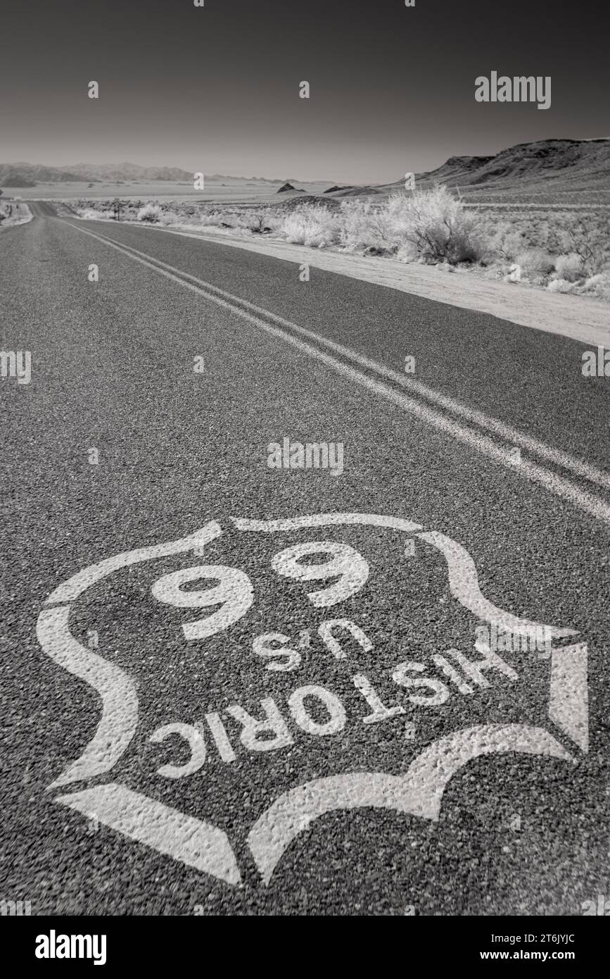 Route 66 Icon, Cool Springs, Arizona Foto Stock