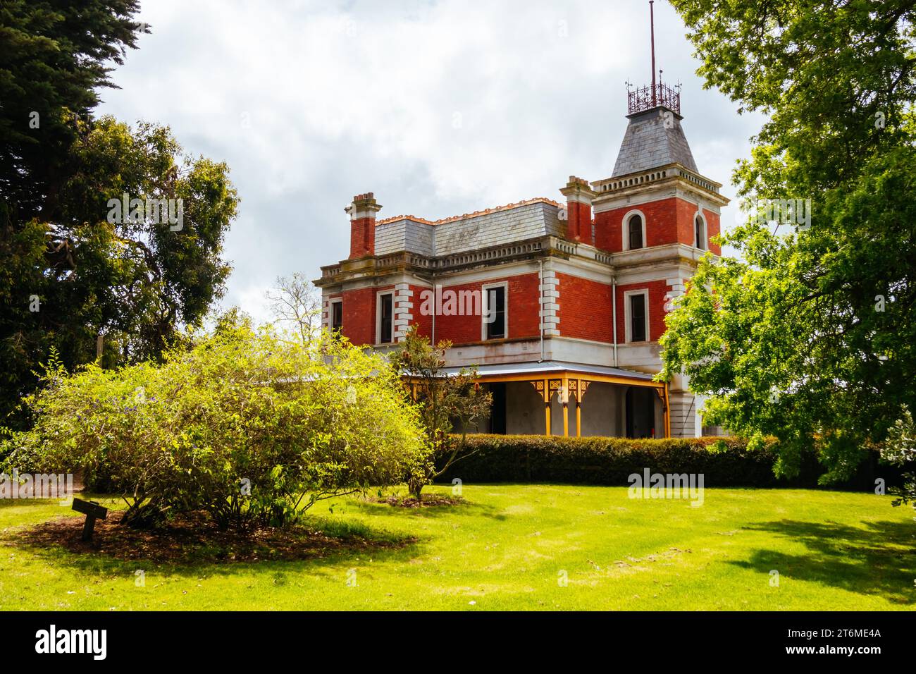 Coolart Wetlands e Homestead a Somers in una giornata termale nella penisola di Mornington, Victoria, Australia Foto Stock