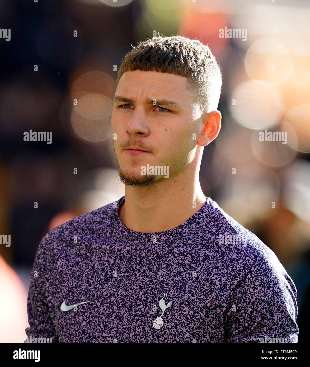 Wolverhampton, Inghilterra, 11 novembre 2023. Jamie Donley del Tottenham durante la partita di Premier League a Molineux, Wolverhampton. Il credito fotografico dovrebbe leggere: Andrew Yates / Sportimage Credit: Sportimage Ltd/Alamy Live News Foto Stock