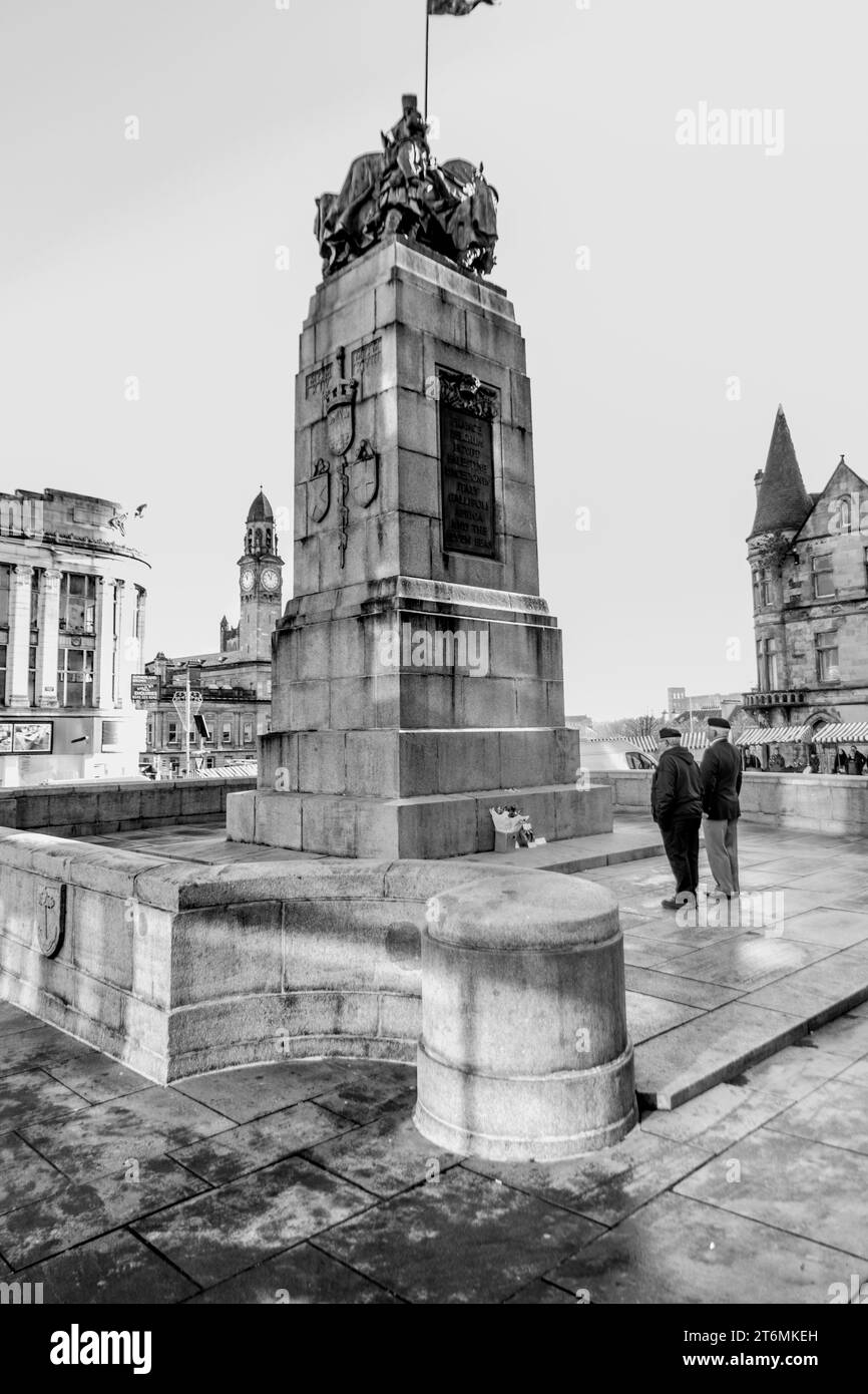 Paisley Cenotaph Remembrance Day, 11 novembre 2023 Foto Stock