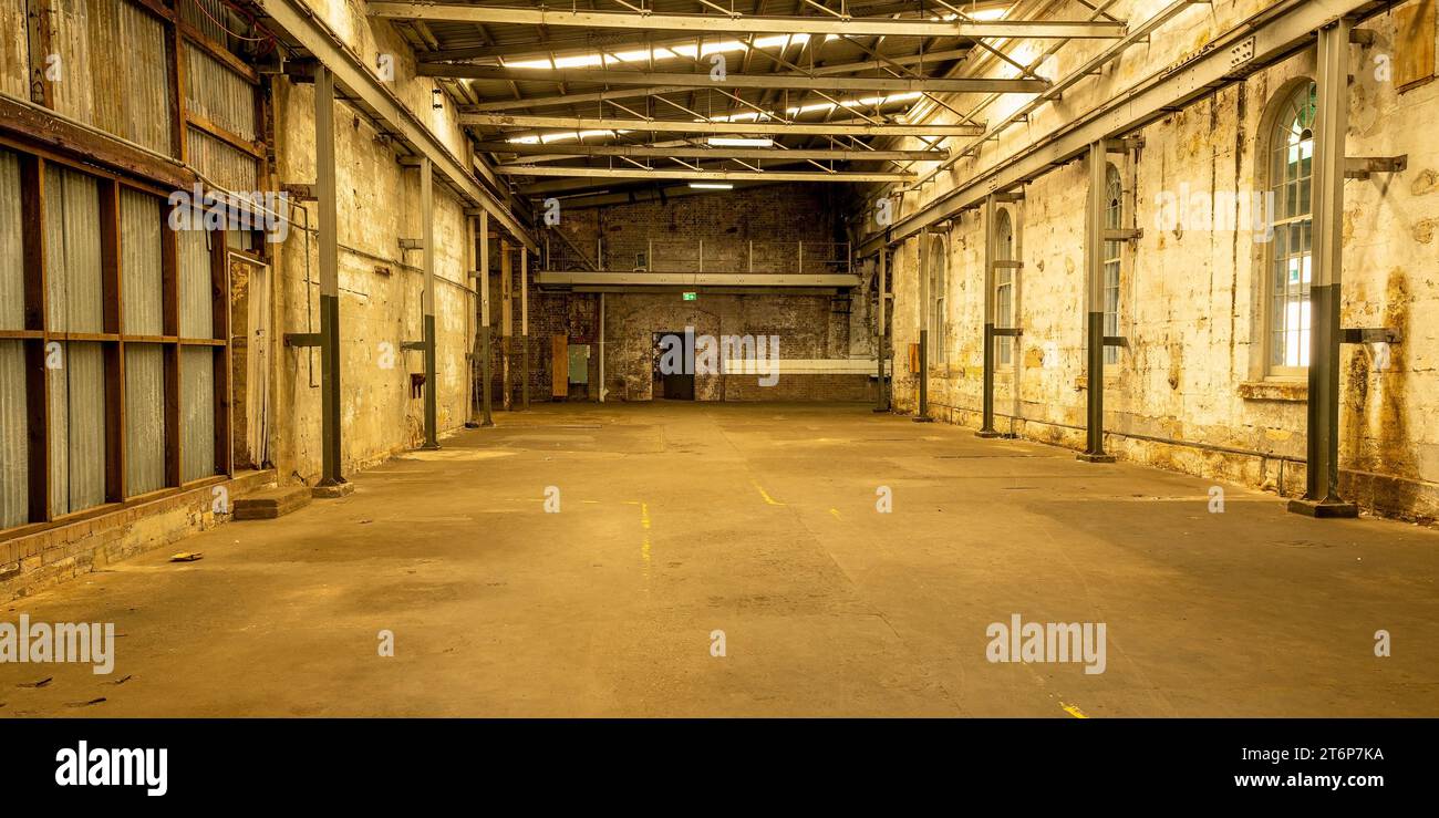 Cockatoo Island è ora un sito patrimonio dell'umanità dell'UNESCO, Sydney, NSW, Australia Foto Stock