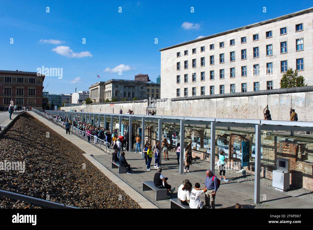 Topografia del terrore/Topographie des Terrors Foto Stock