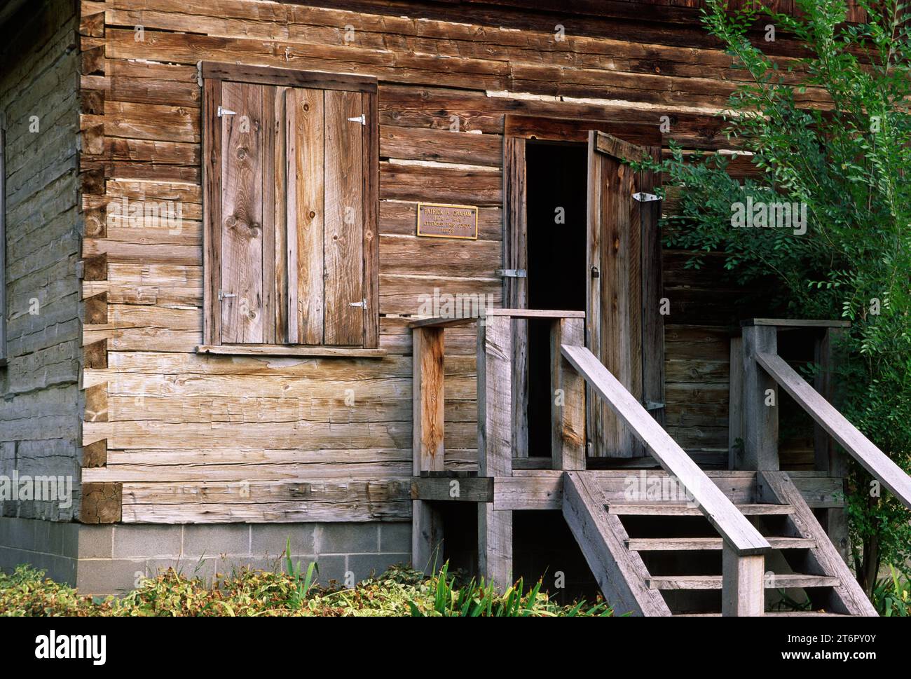 Schoolhouse, Keller Historical Park, Colville, Washington Foto Stock