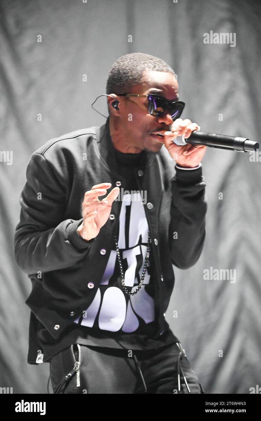 11 novembre 2023, Sheffield, South Yorkshire, U.K: Tinchy Stryder ,Performing at Sheffield Utilita Arena ,Sheffield , UK ,11.11.2023 (Credit Image: © Robin Burns/ZUMA Press Wire) SOLO EDITORIALE! Non per USO commerciale! Foto Stock