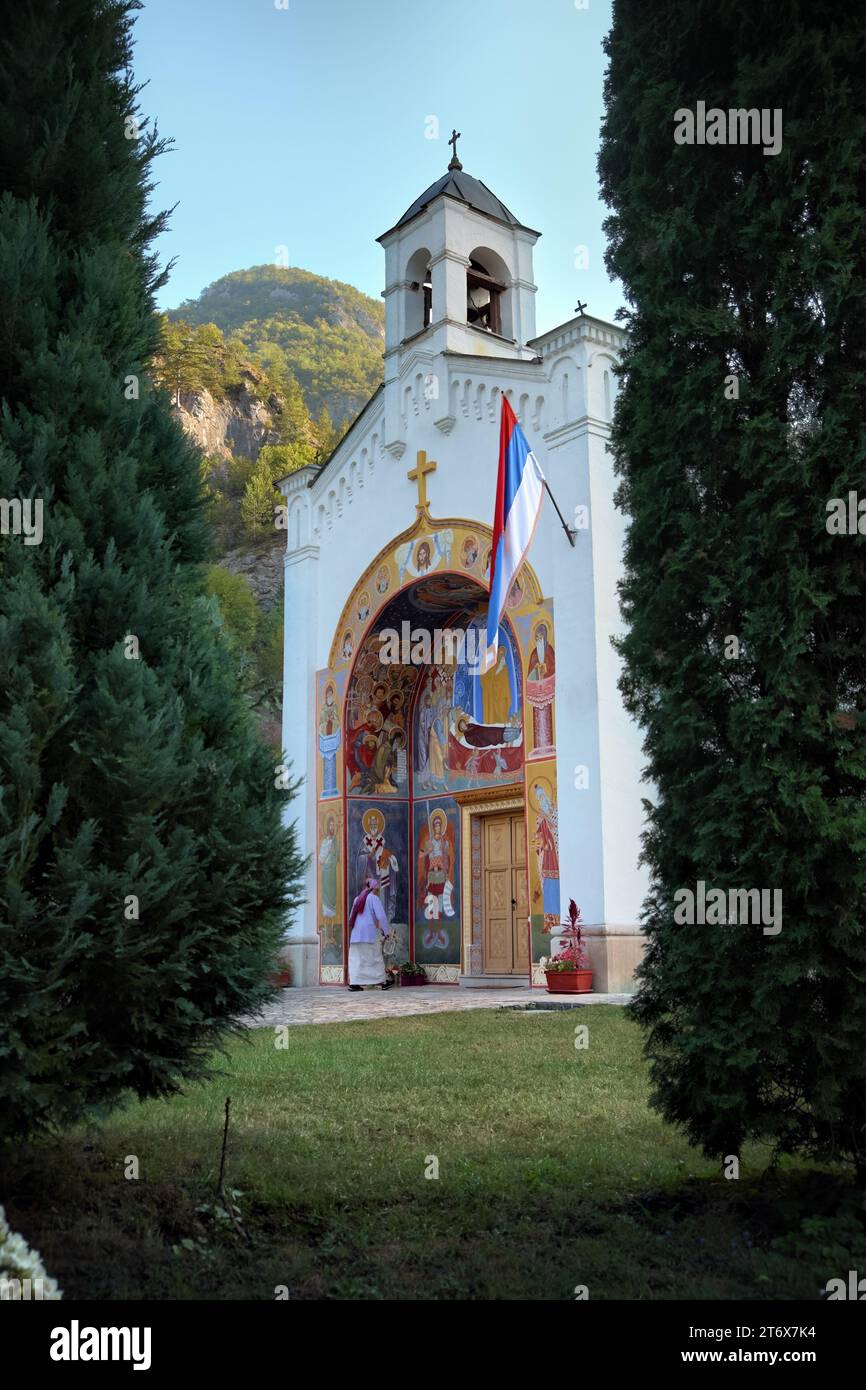 chiesa dell'assunzione della Beata Vergine Maria nel monastero di Dobrun, Bosnia ed Erzegovina Foto Stock