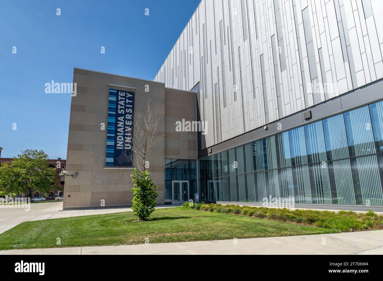 Terre Haute, IN - 30 settembre 2023: Hulman Center presso l'Indiana State University. Foto Stock